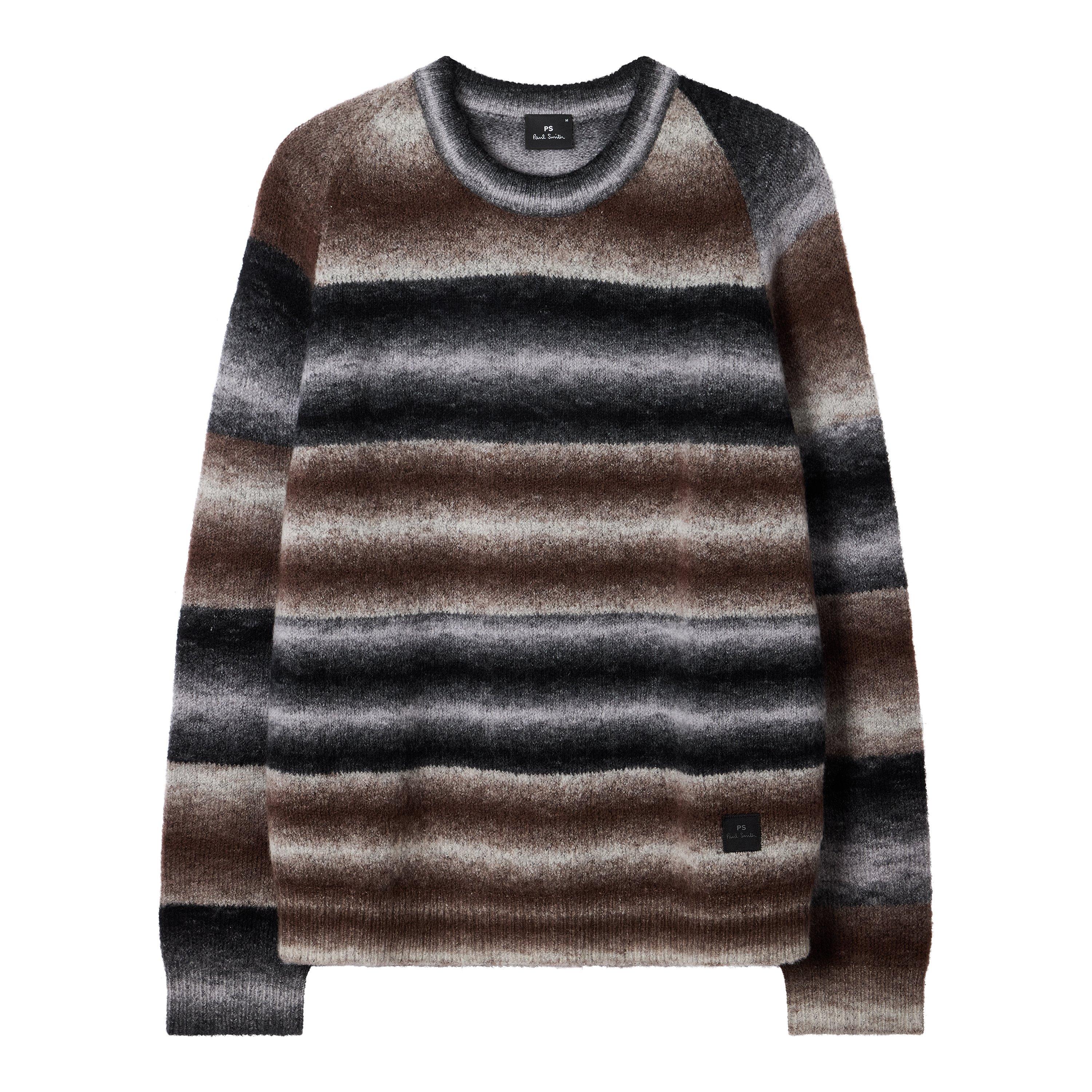 PS Paul Smith Men's Merino Knitted Crew Neck Jumper - Black 79 - L