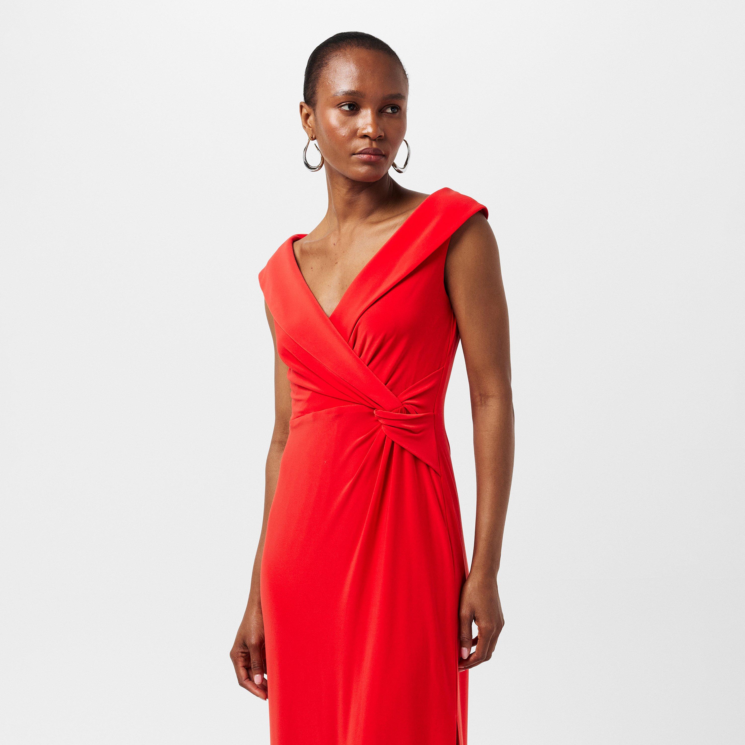 Brt Vermilion - Lauren by Ralph Lauren - Women's Real Leather Leonidas Ball Gown - 3