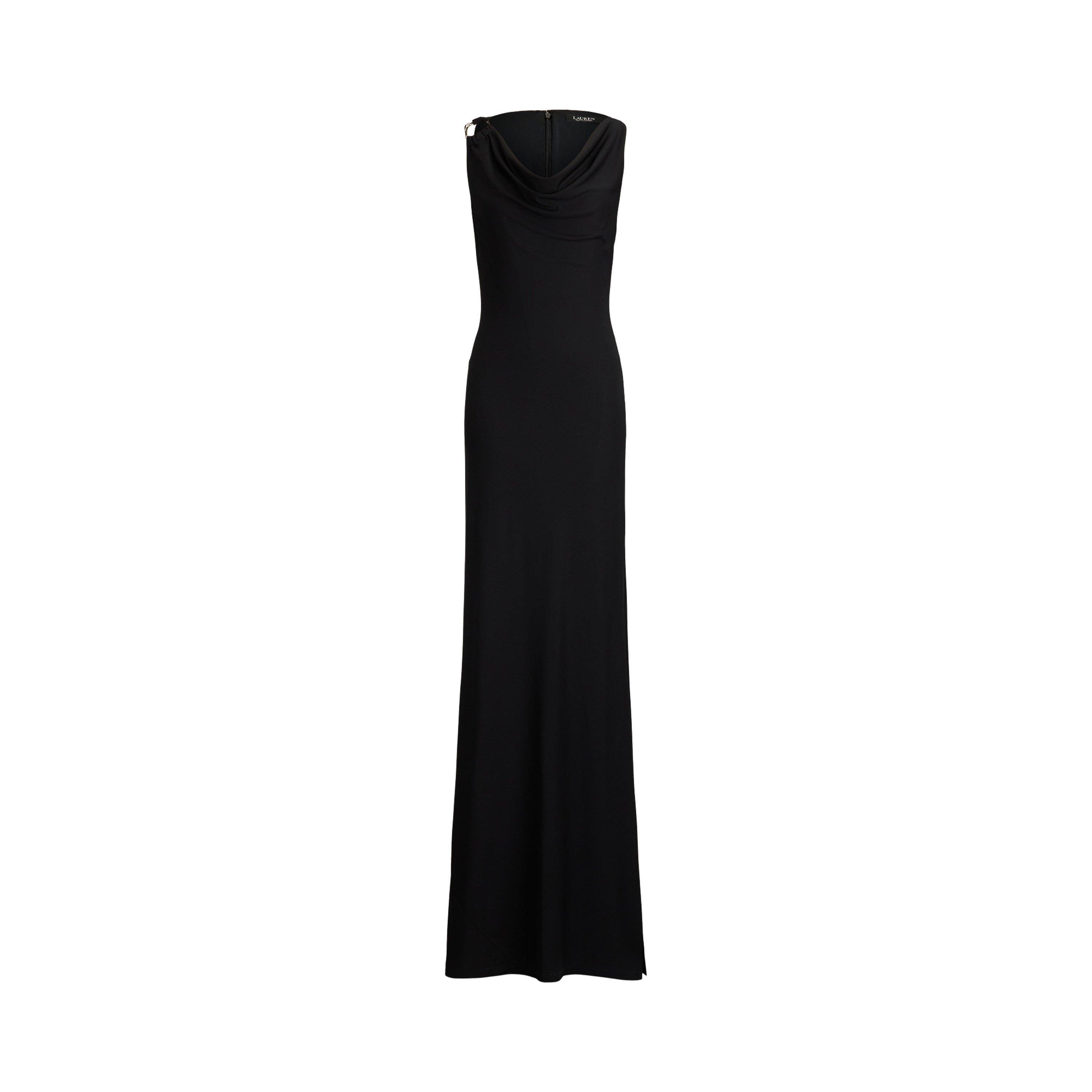 Lauren By Ralph Lauren Women's Black Elkanah Ball Gown - 8 (XS)