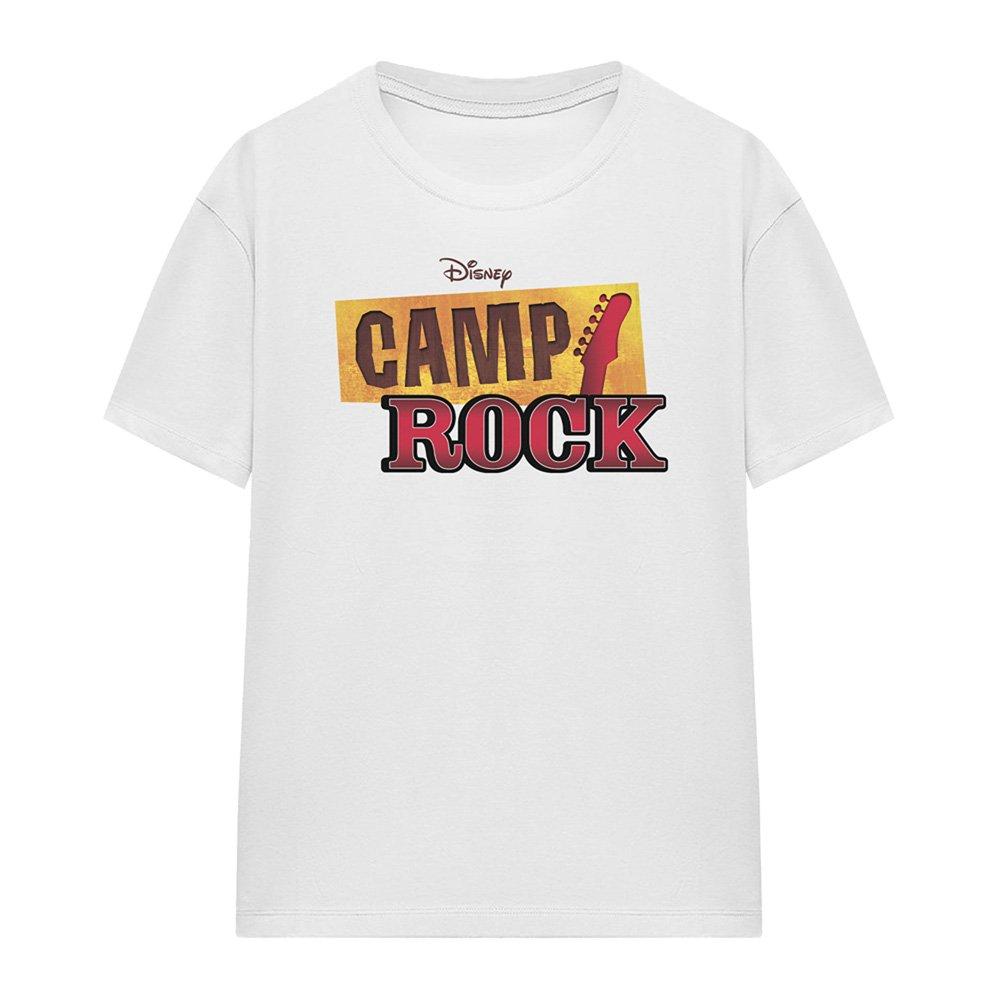 White - Disney - Camp Rock Classic Logo T-Shirt White - 4