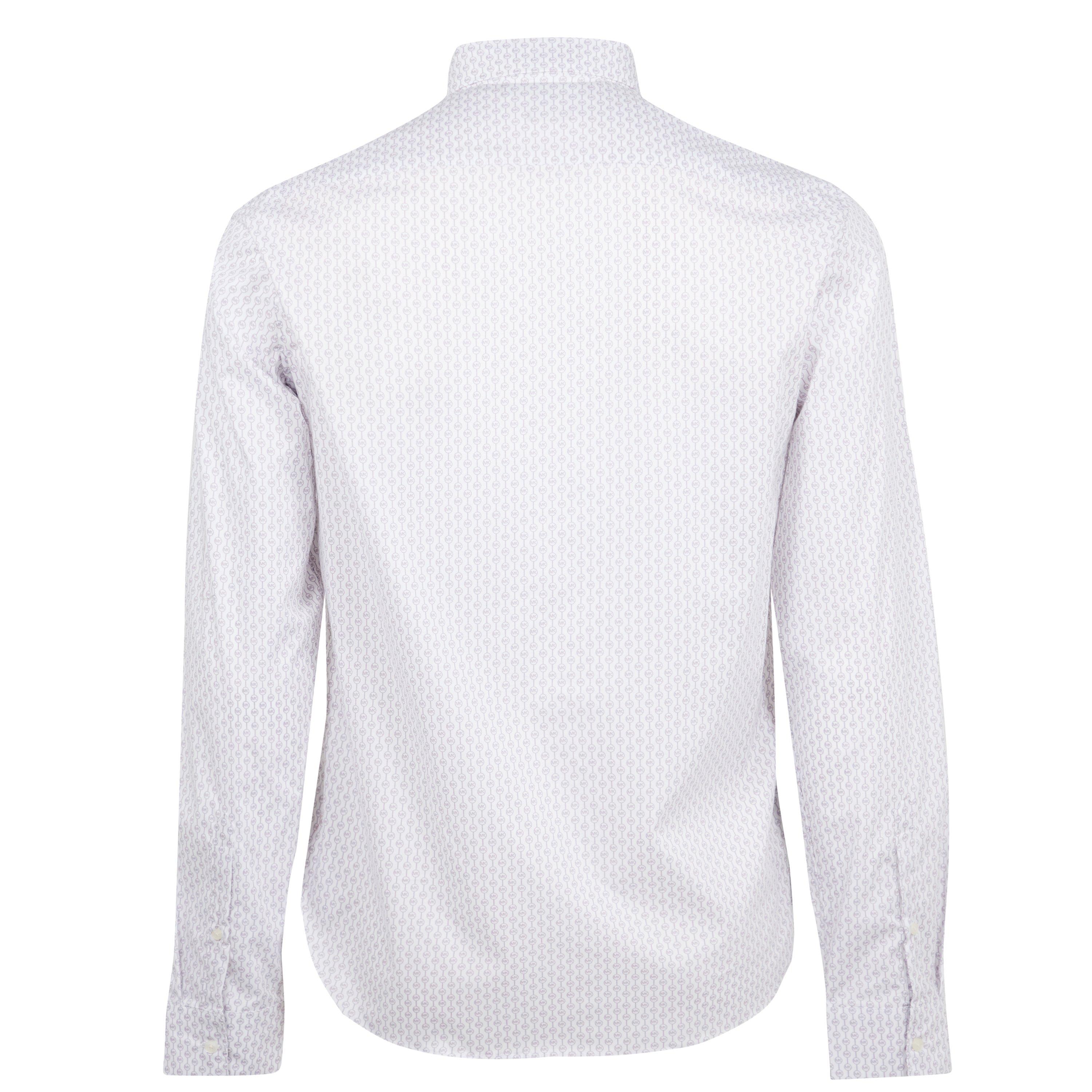 Lilac 561 - Michael Kors - Charm Stripe Shirt - 5