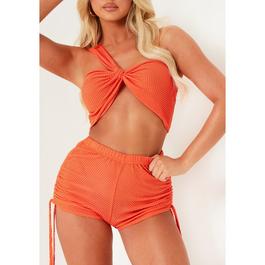 Missy Empire Textured Shorts