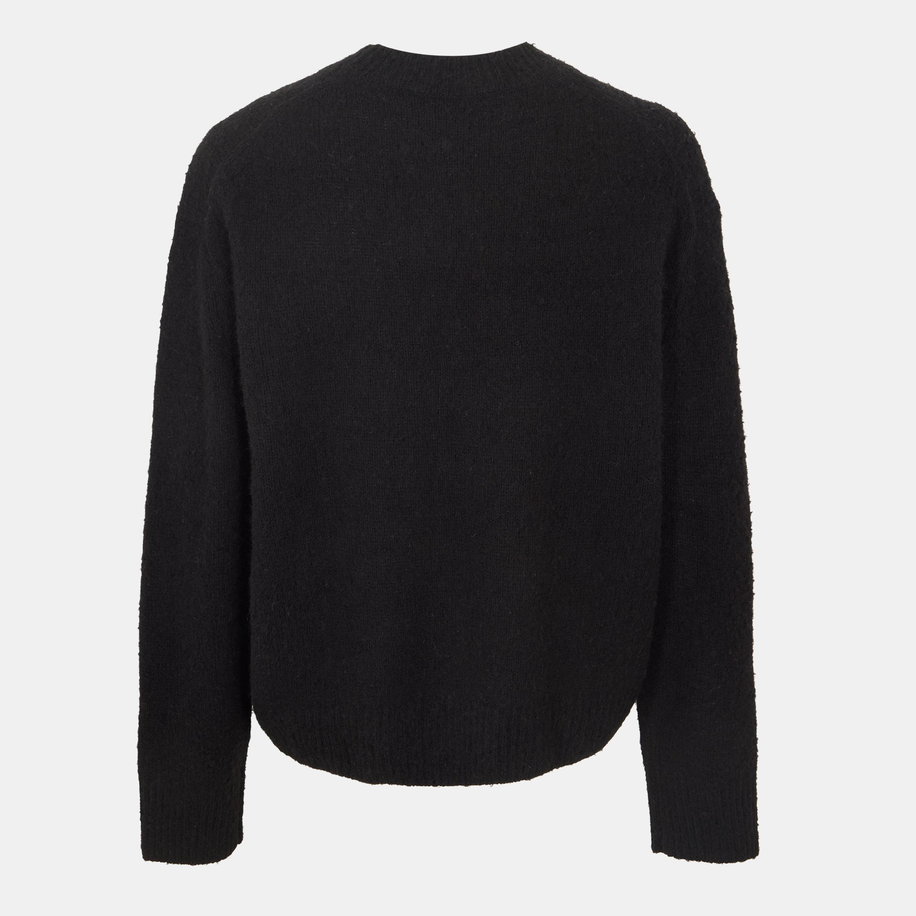 Black - Cole Buxton - Men's Inter Knitted Crew Neck Jumper - 2