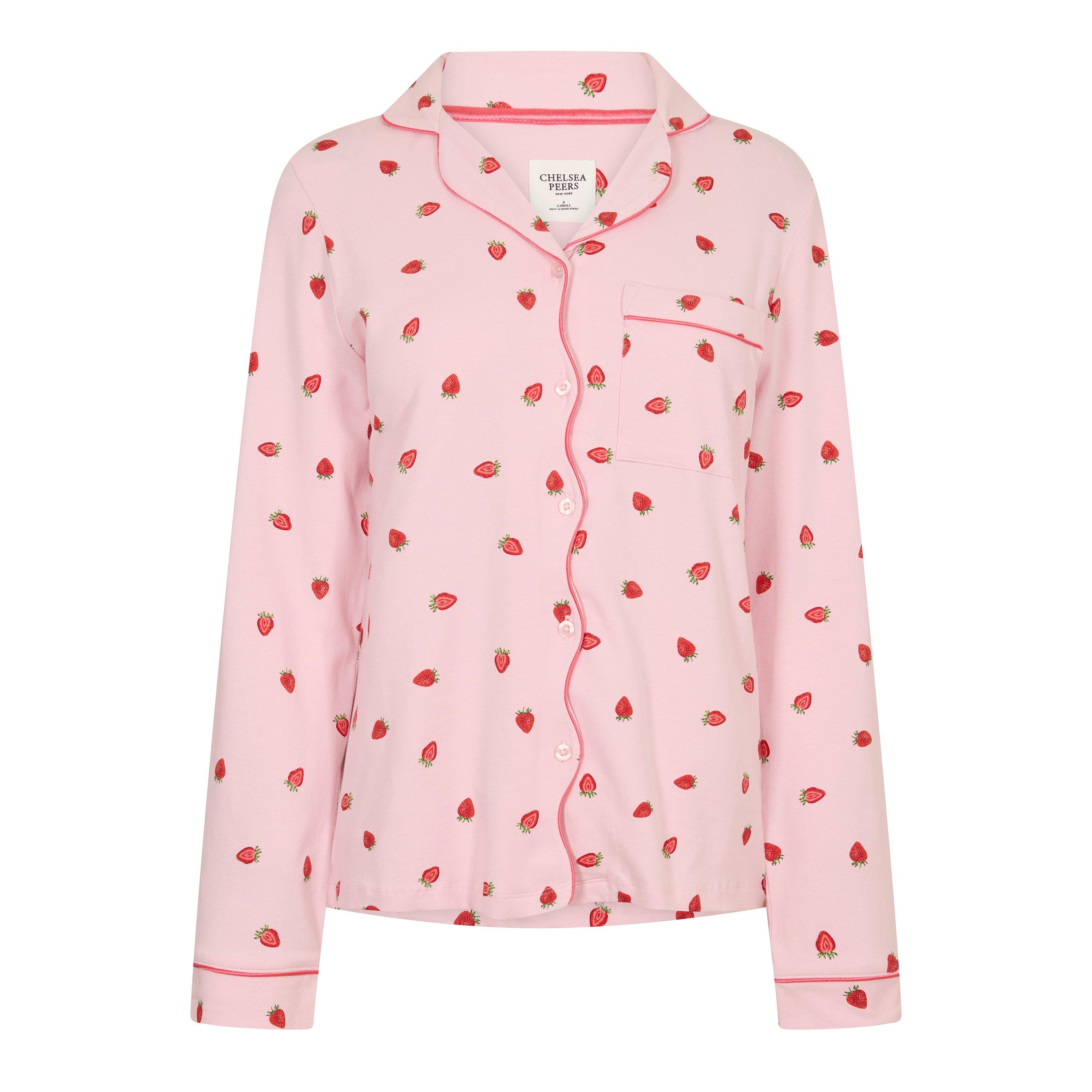 Aardbeien - Chelsea Peers - Women's Modal Long Sleeve Pyjama Sets - 3