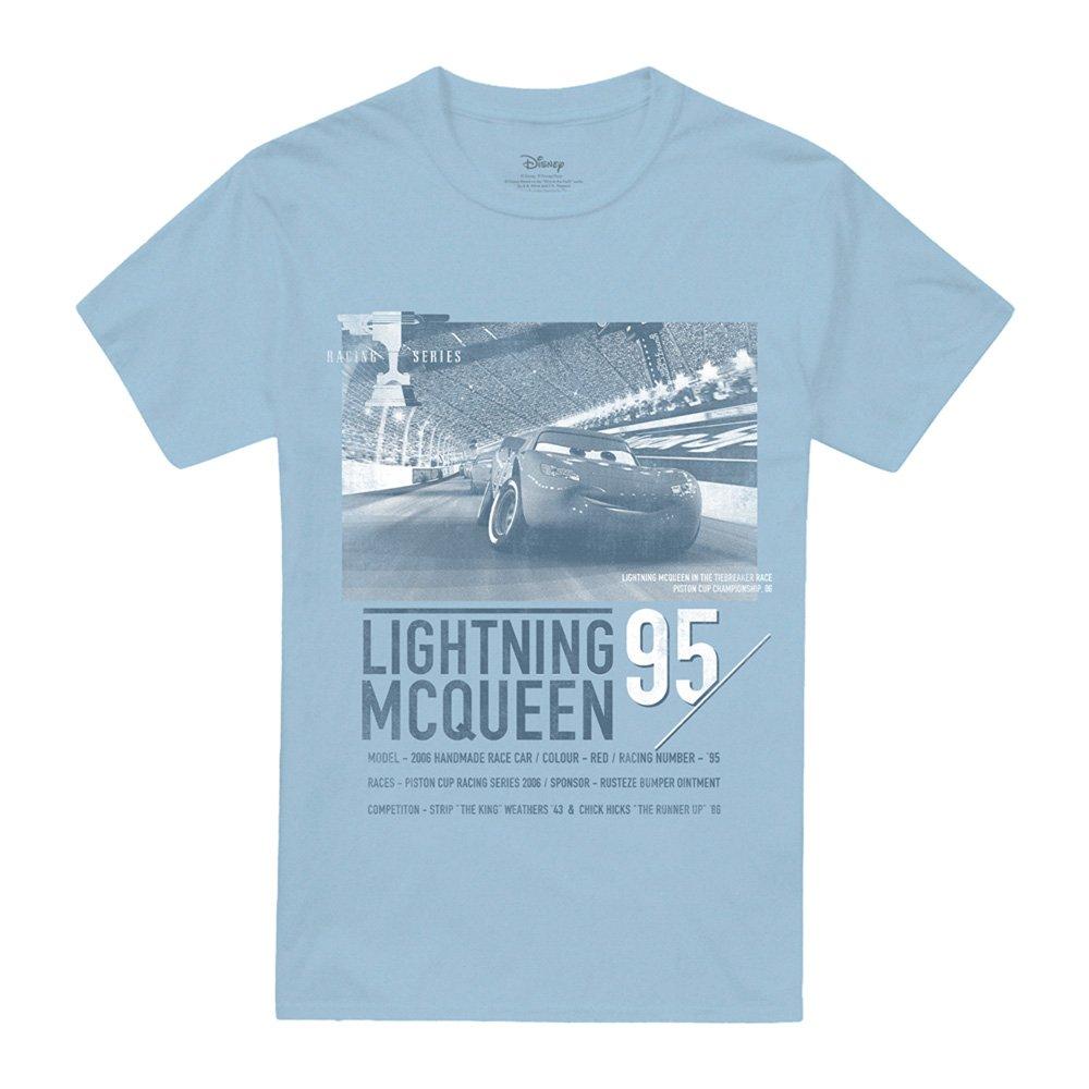 Baby Blue - Disney - Cars Lightning McQueen 195 T-Shirt Light Blue - 4