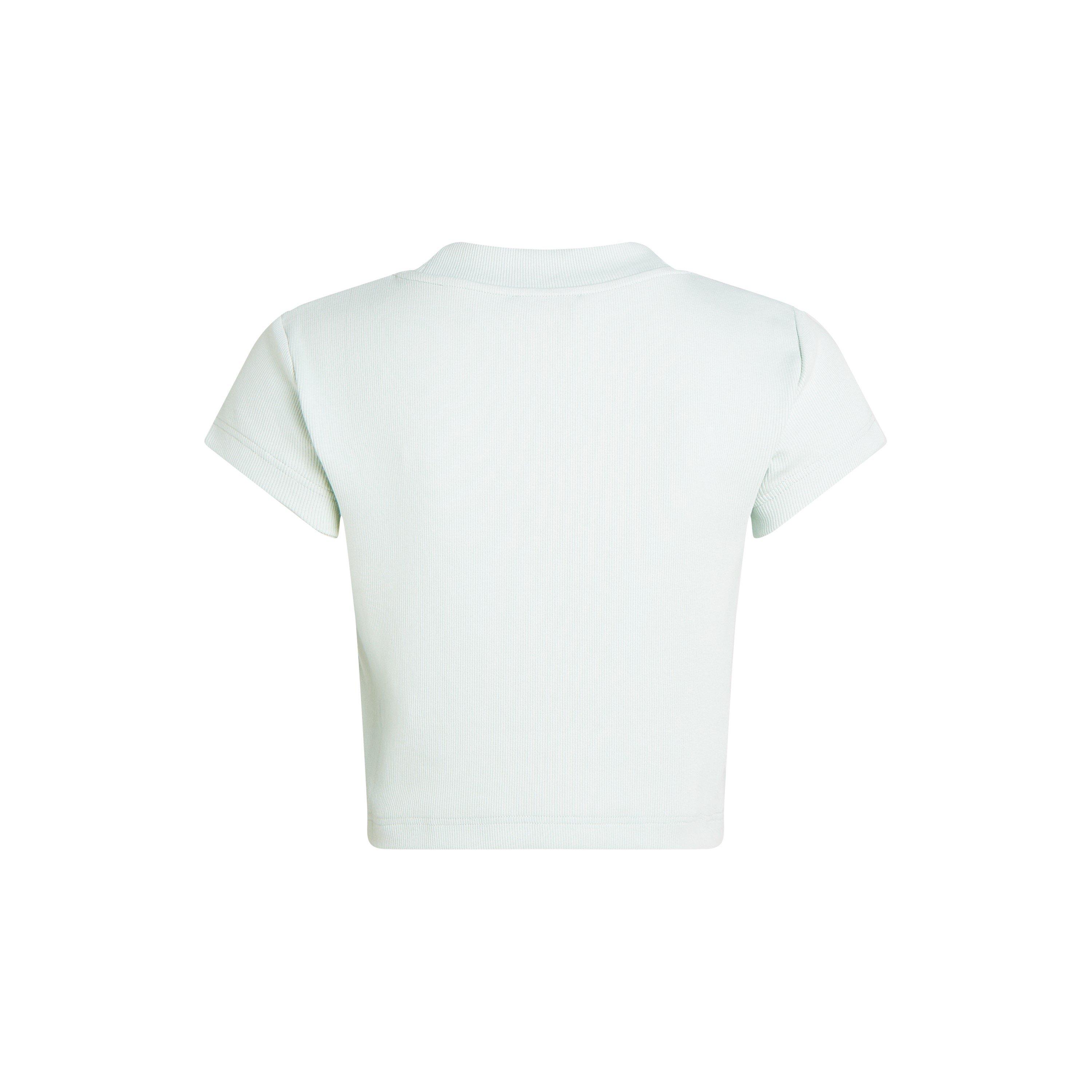 Sprout Green - Calvin Klein Jeans - Women's Monogram Baby Tee - 6