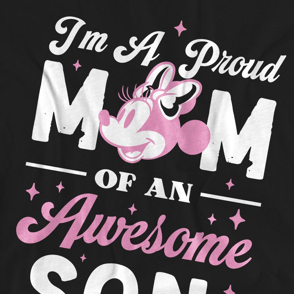 Black - Disney - Minnie Mouse Proud Mom Of An Awesome Son T-Shirt - 2