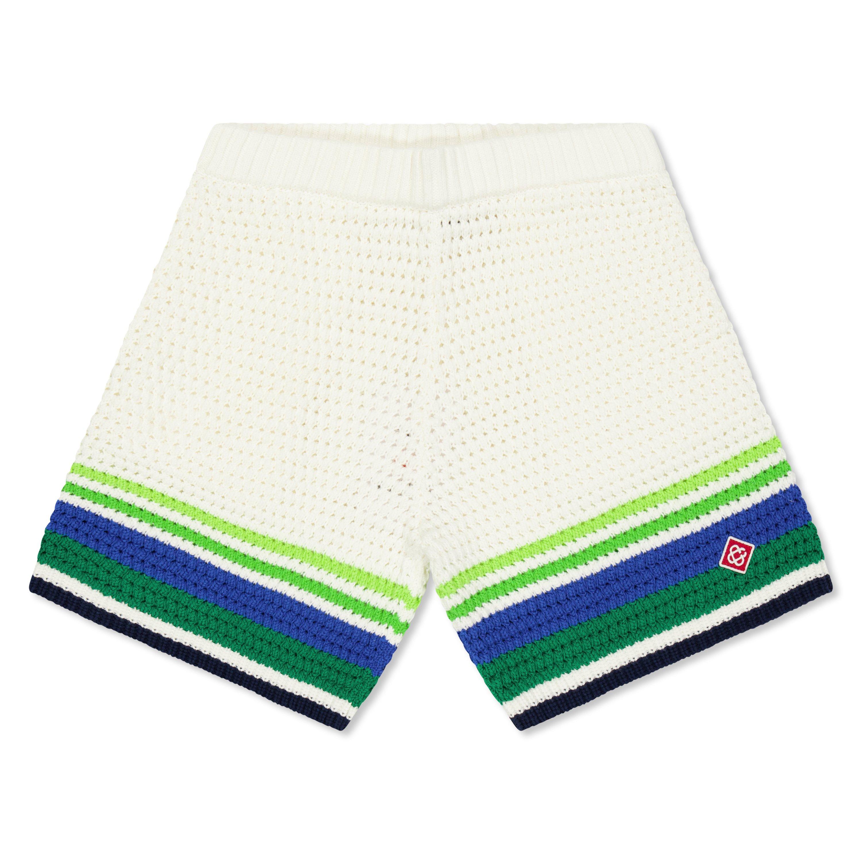 Stripe - Casablanca - Kids' Knitted Shorts - 1