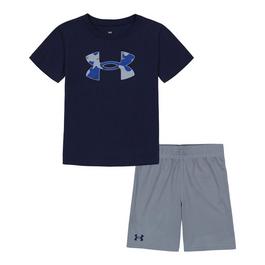 Under Armour Under Short Sleeve T Shirt Shorts Set Infant Boys