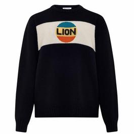 Bella Freud Big Lion Stripe Jumper