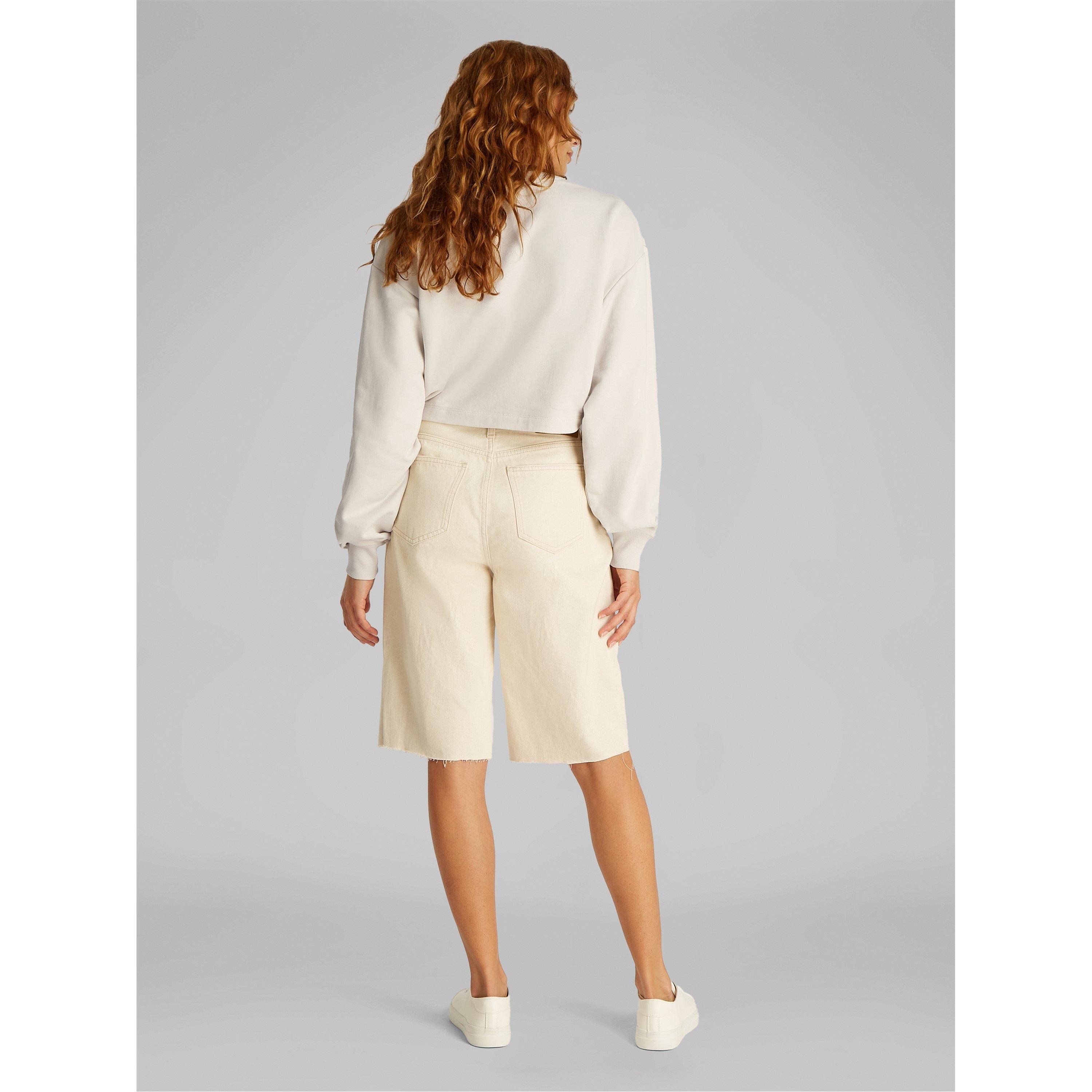 Giz - Calvin Klein Jeans - Women's Cropped Sweatshirt - 4