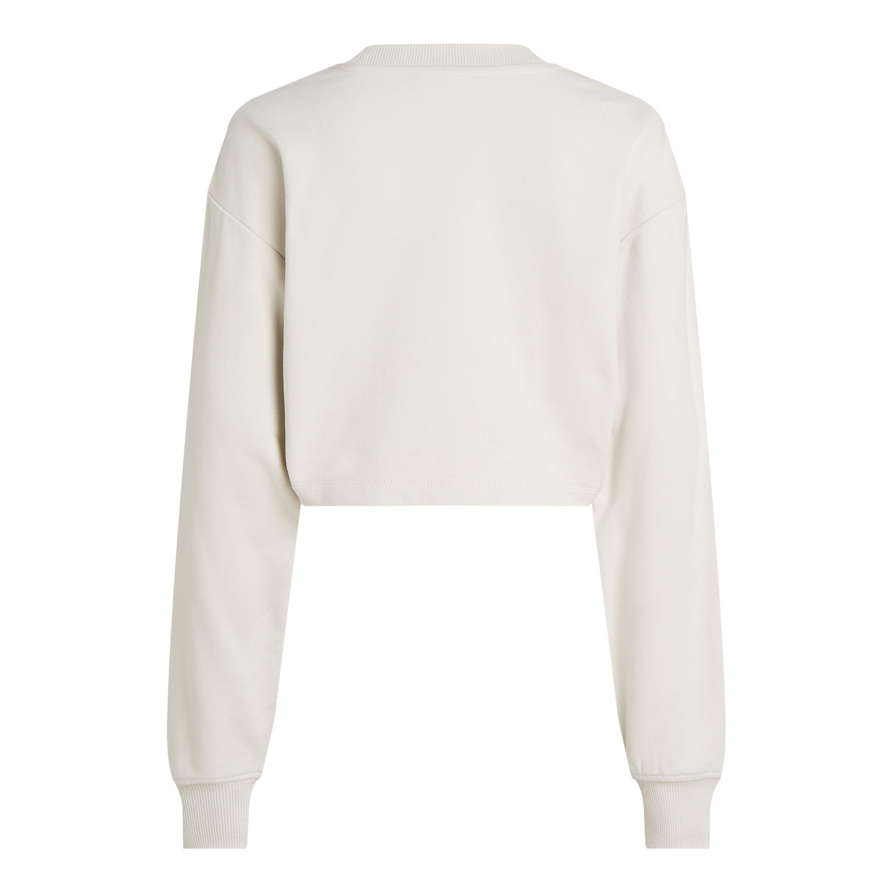 Giz - Calvin Klein Jeans - Women's Cropped Sweatshirt - 6