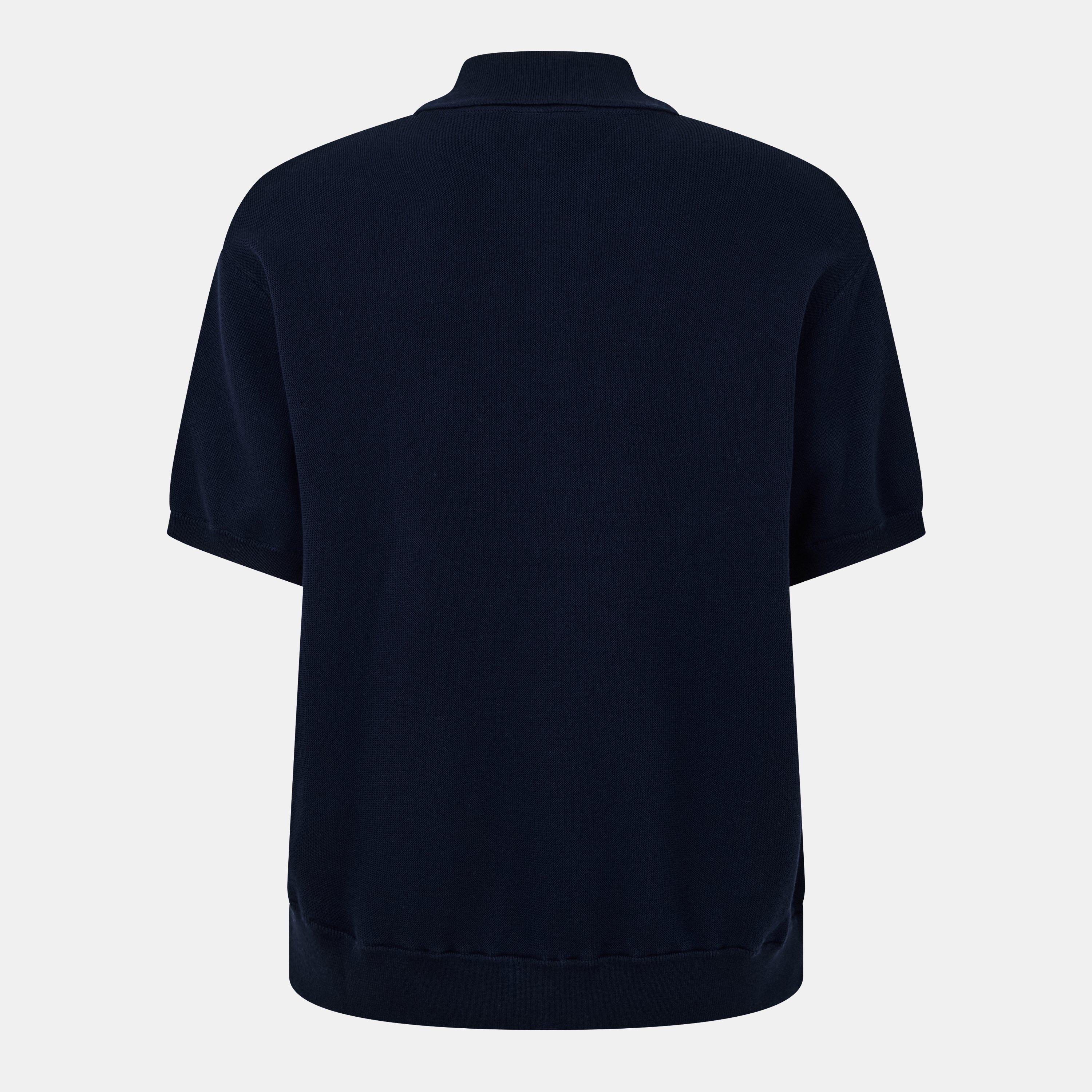 Mornarsko plava - Lacoste - Men's Striped Crew Neck Jumper - 2