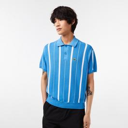 Lacoste Striped Croc Polo Shirt Jumper