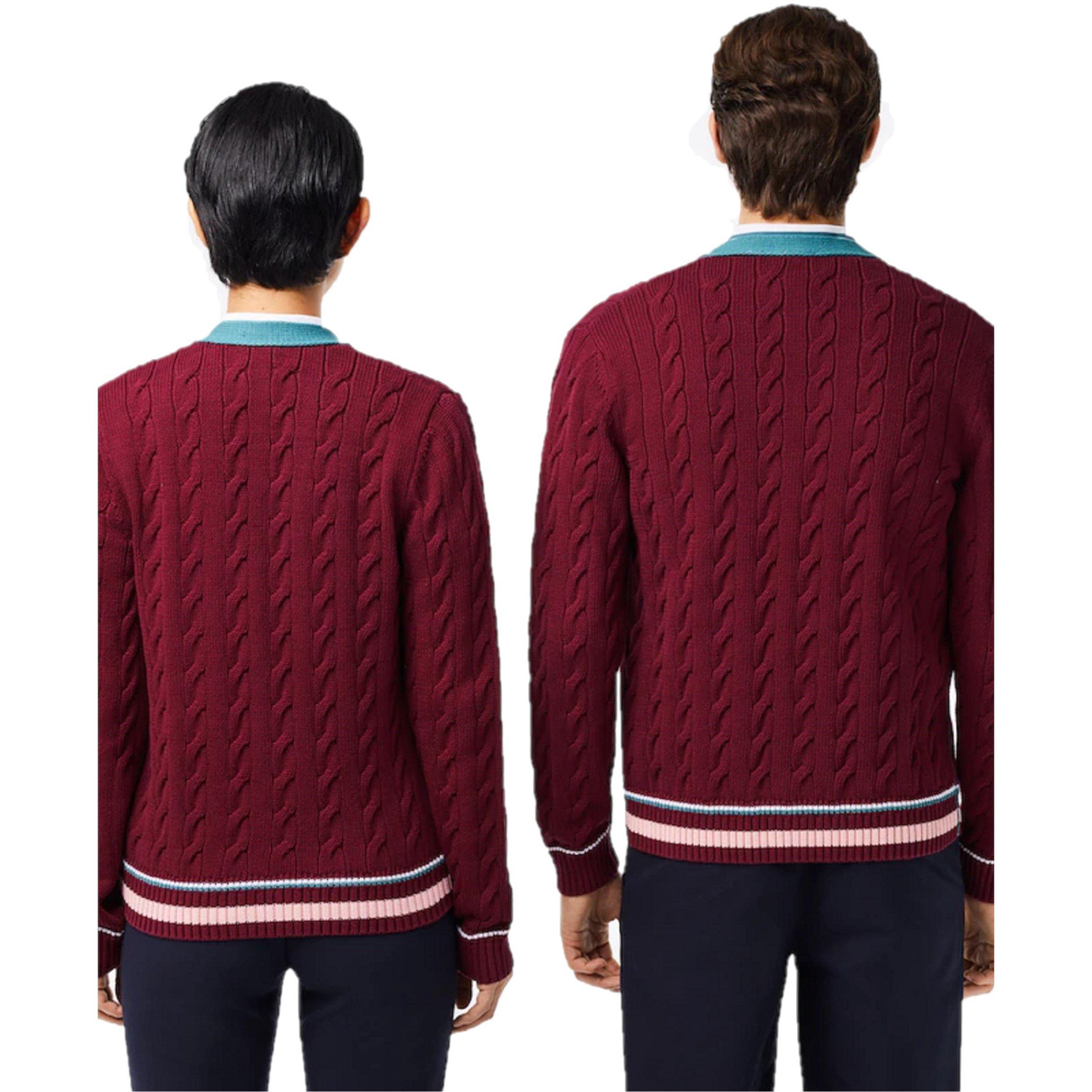 Spleen/Hydro - Lacoste - Men's Garros Cardigan - 2