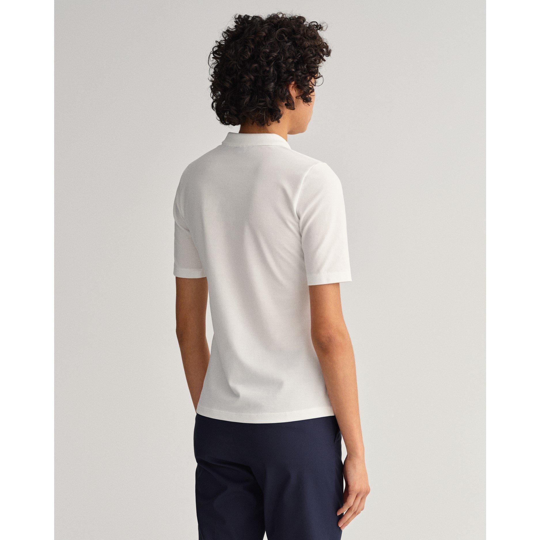 110 WEISS - Gant - Original Long Short-Sleeved Piqué Polo - 3