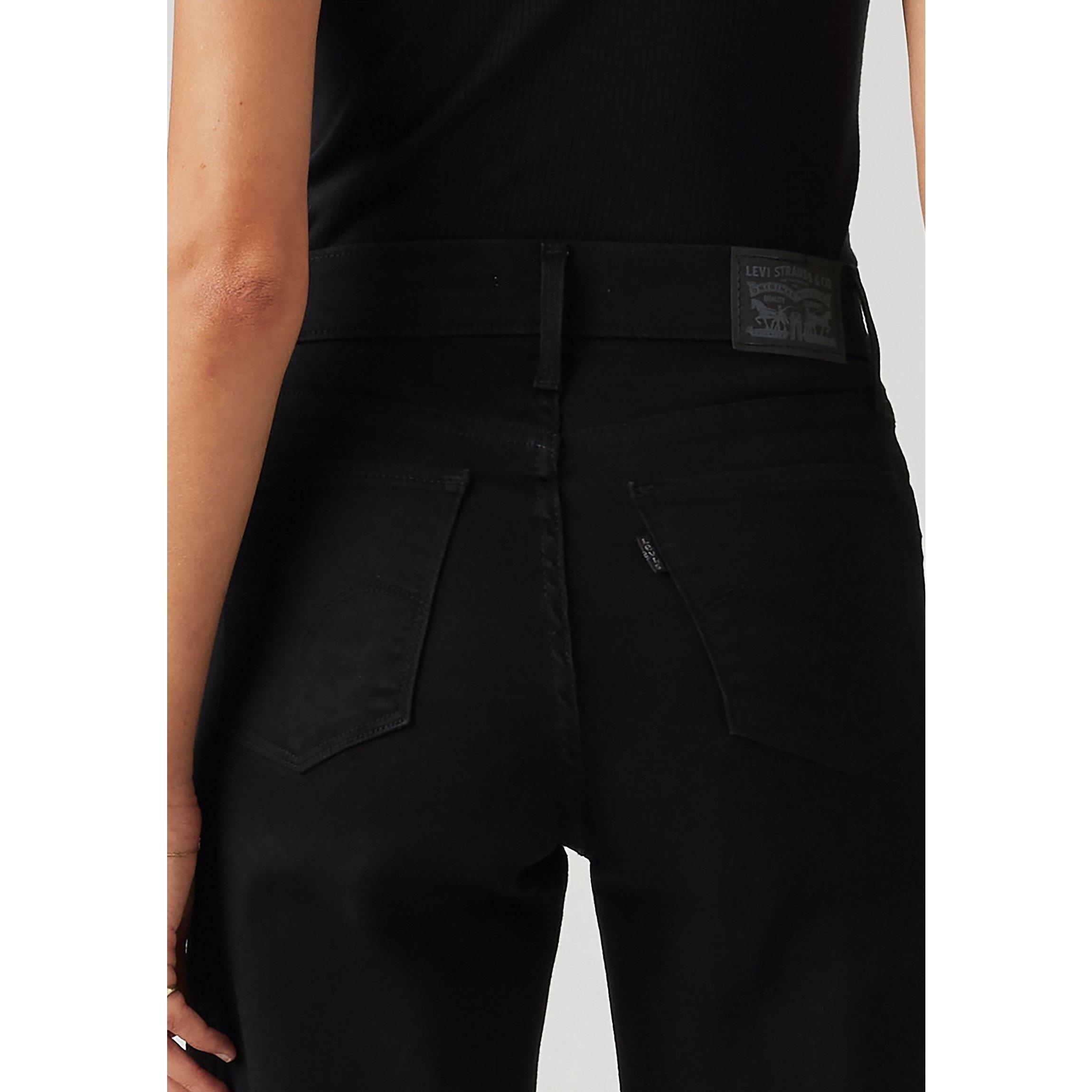 Noir doux - Levis - 318 Shaping Wide Leg Soft Blac - 6