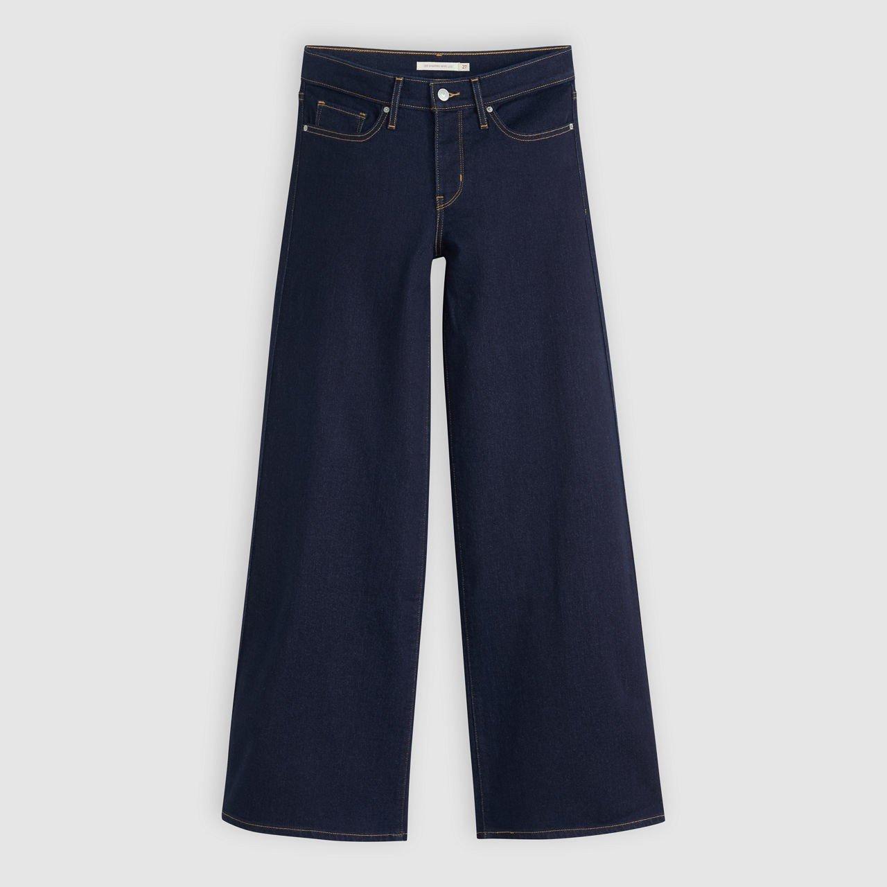 Levis Women's 318 Shaping Wide Leg - Darkest Sky - 28 L30