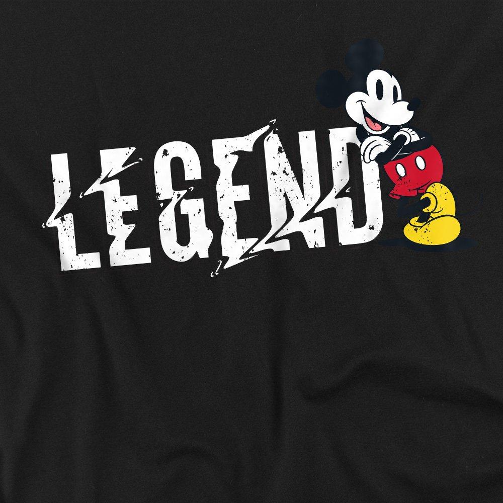 Black - Disney - Mickey Mouse Fathers Day Legend Long Sleeve T-Shi - 2
