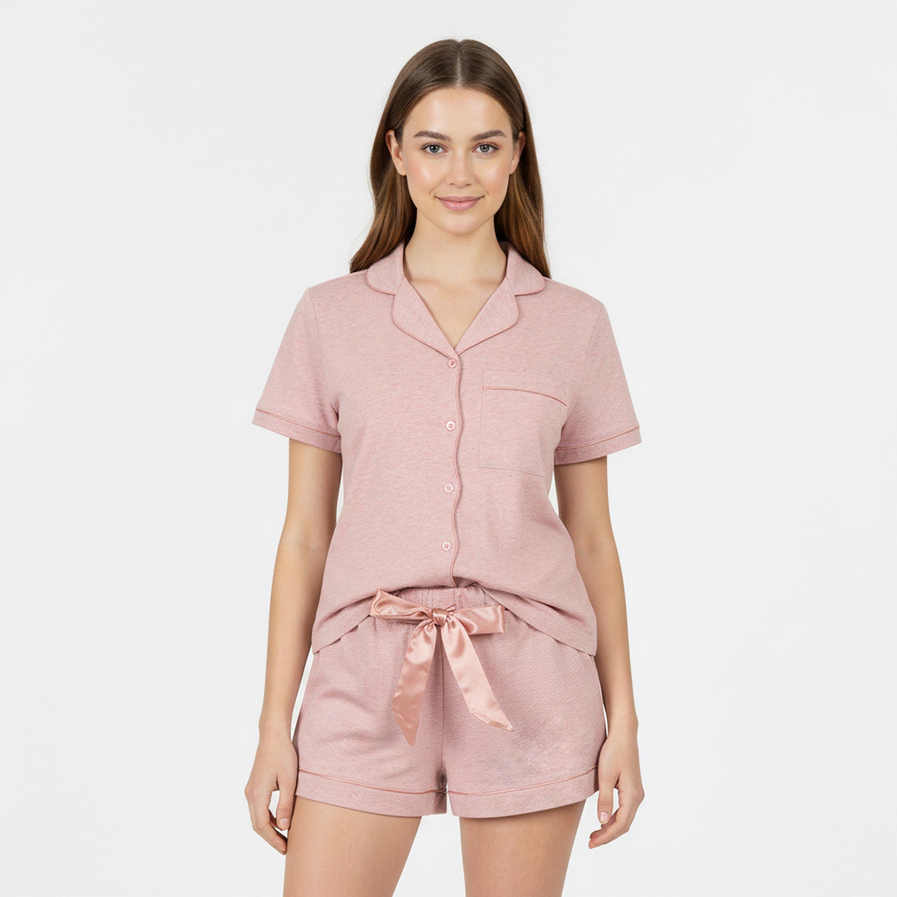 Plain - Chelsea Peers - Women's Cotton Long Sleeve Pyjama Sets - 3