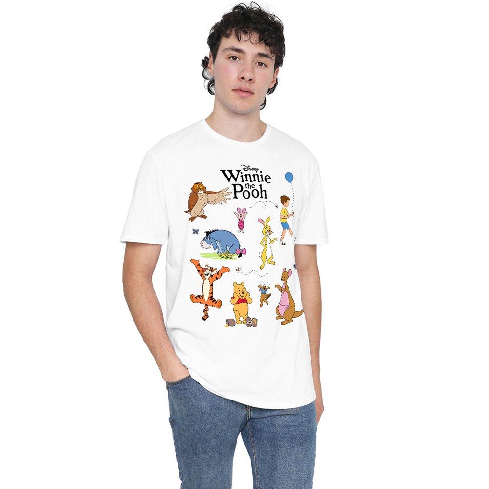 White - Disney - Winnie The Pooh Characters T-Shirt White - 1