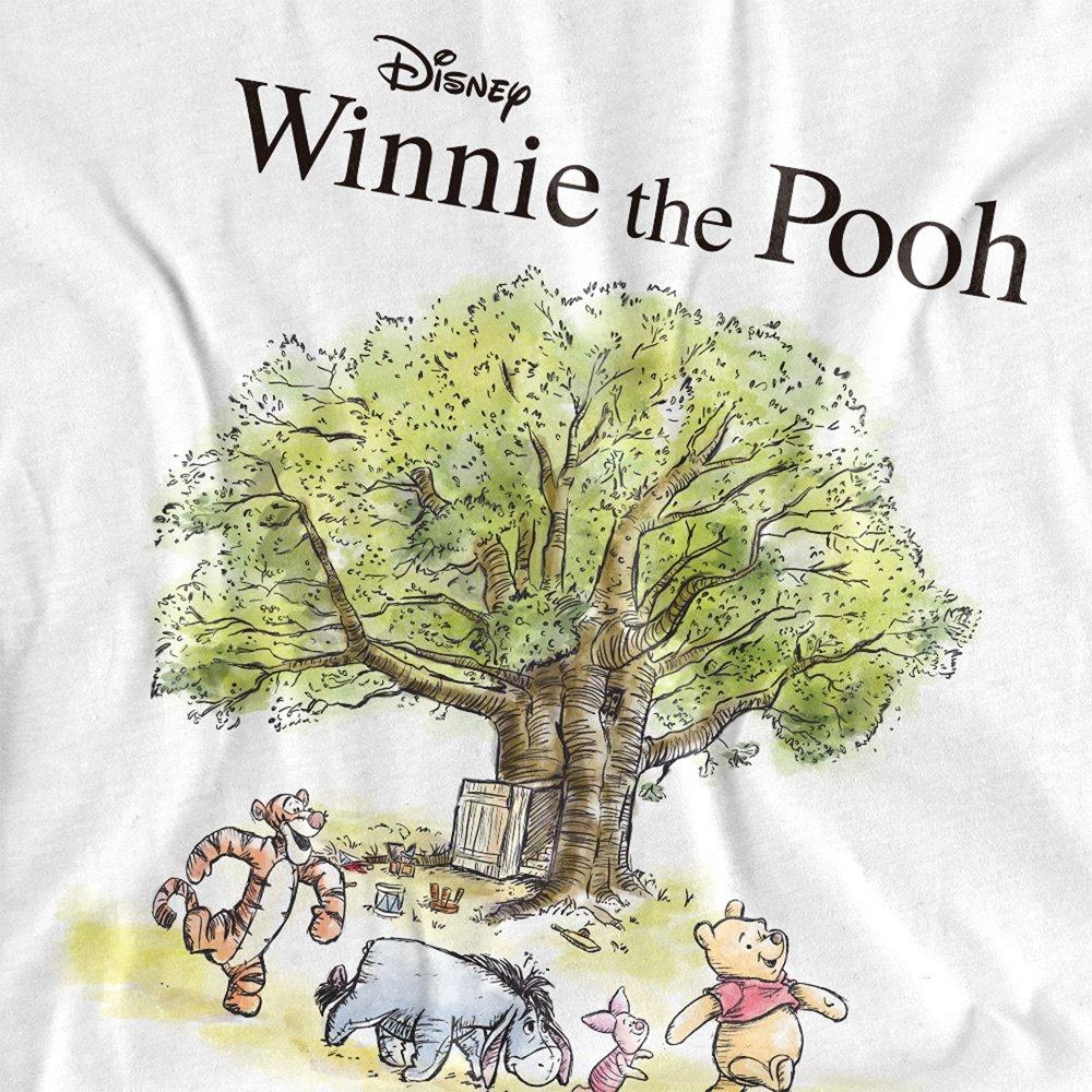 White - Disney - Winnie The Pooh Favourite Day Poster T-Shirt Whit - 2
