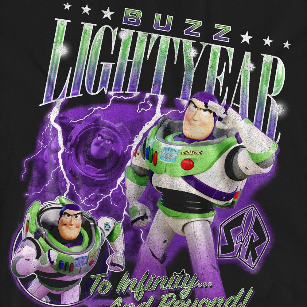 Black - Disney - Toy Story Buzz Lightyear Homage T Shirt Black - 2