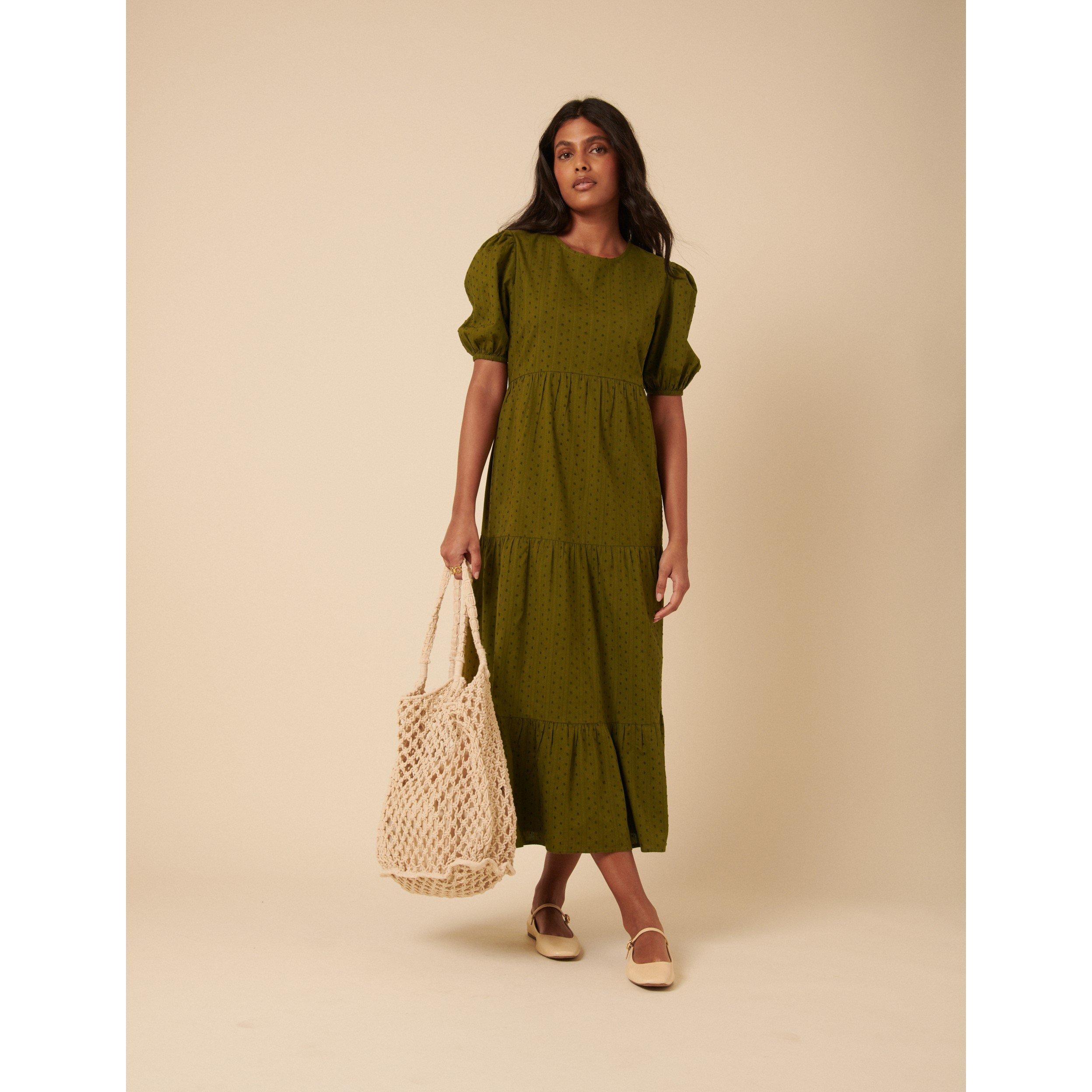 Green - Nobodys Child - Women's Betty A-Line Dress - 2