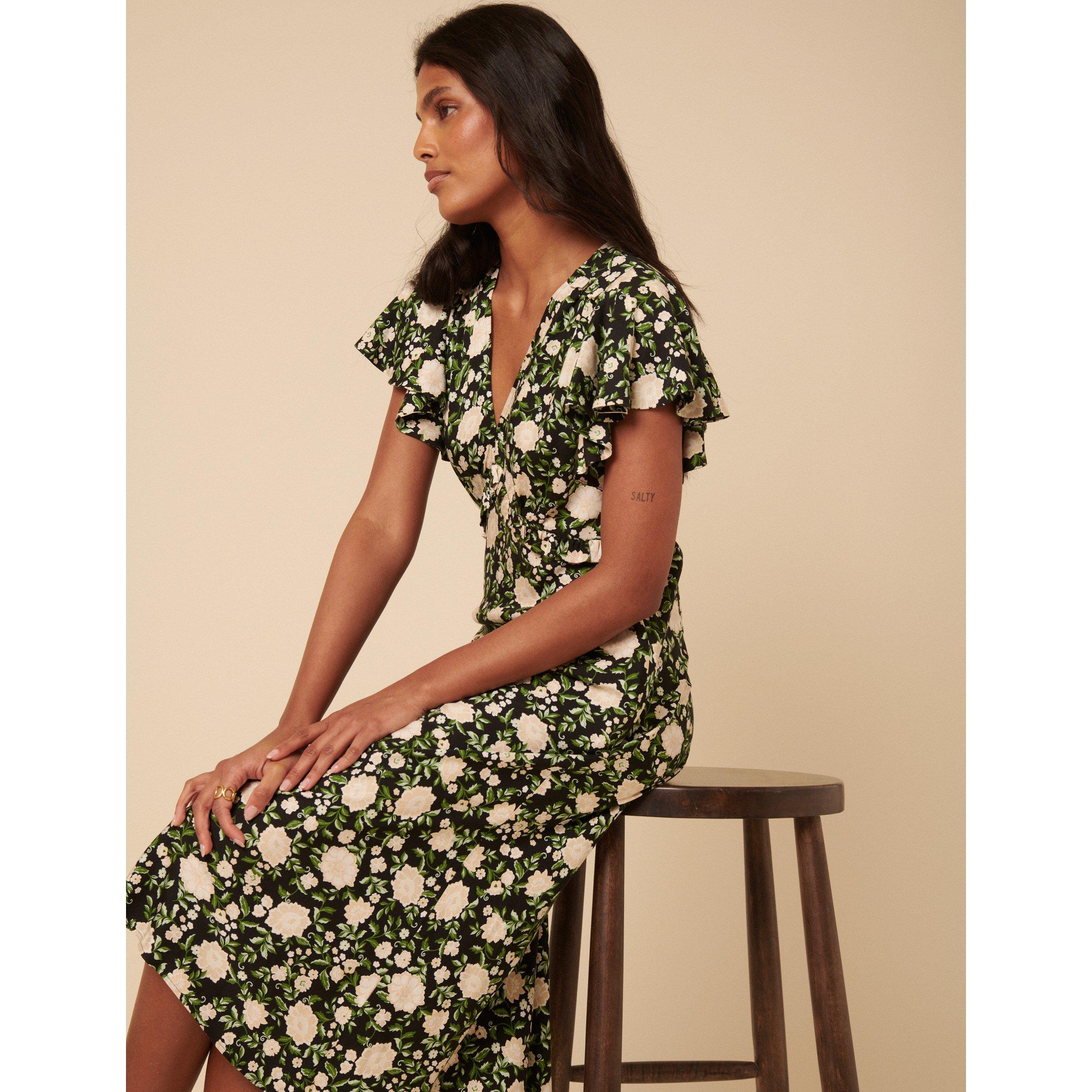 Black - Nobodys Child - Women's Martha A-Line Dress - 3