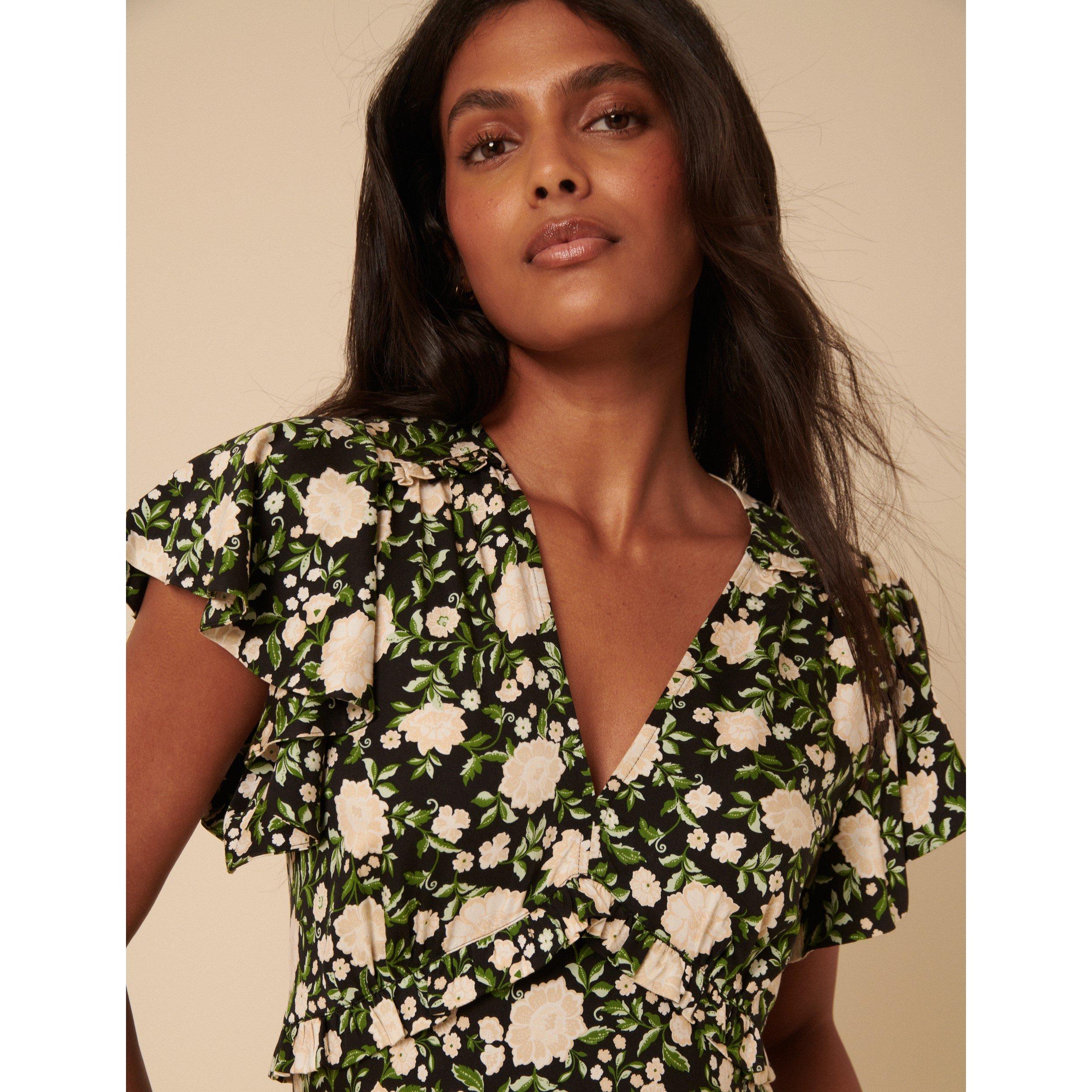 Black - Nobodys Child - Women's Martha A-Line Dress - 4