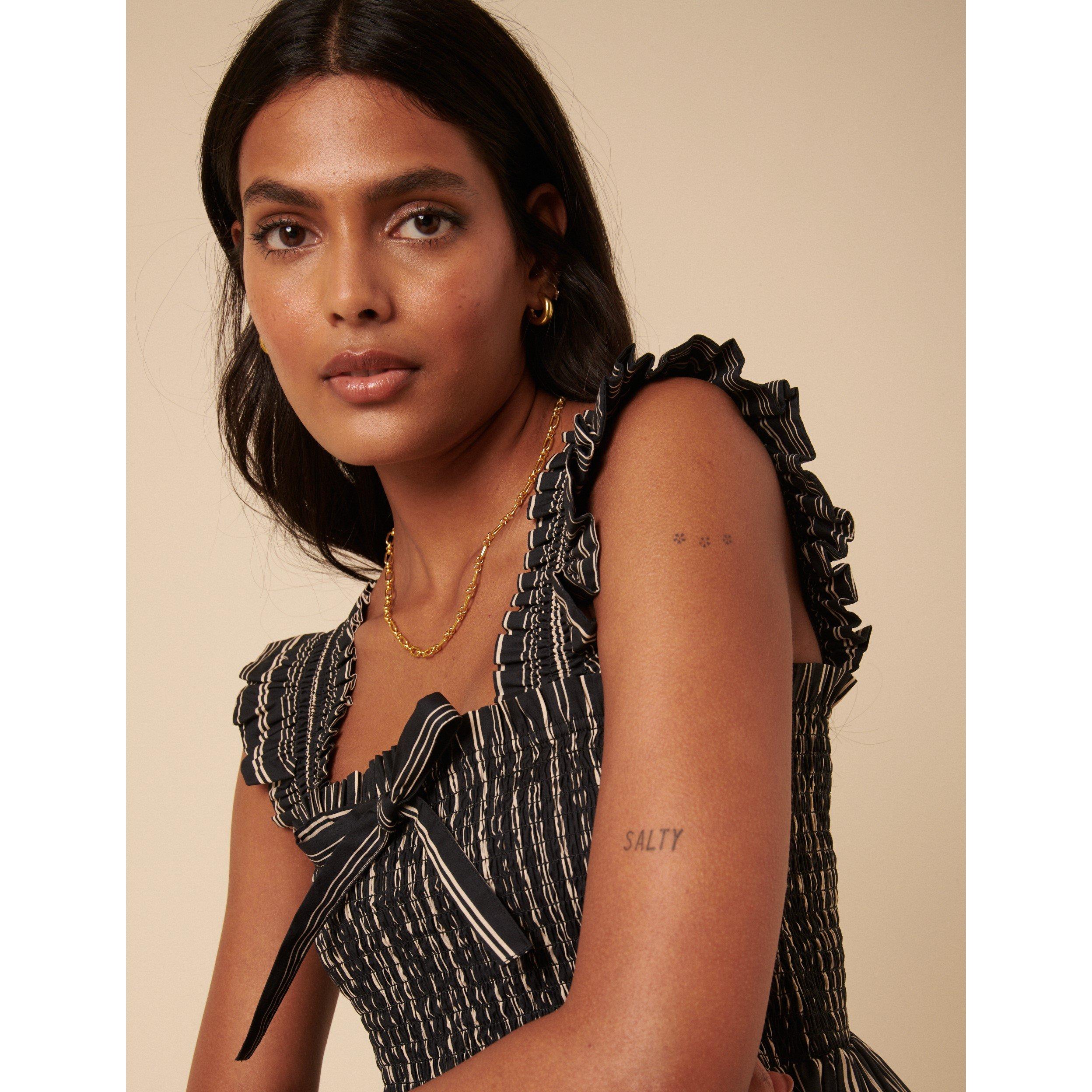 Navy - Nobodys Child - Women's Christina Peplum Top - 4