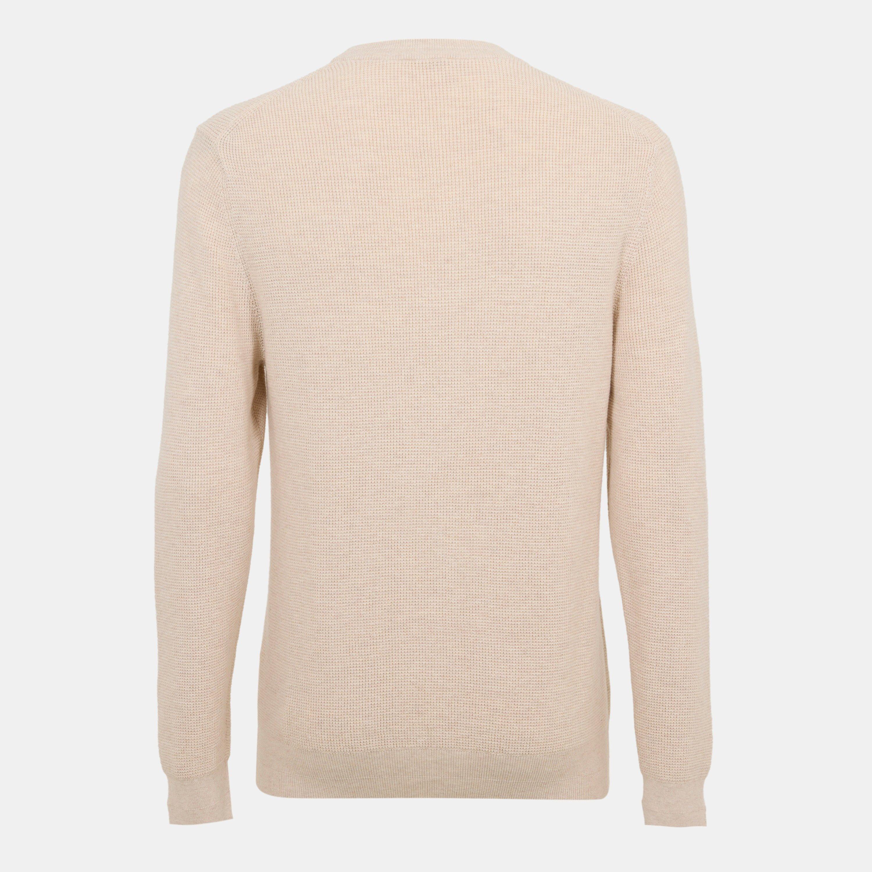 White 02 - PS Paul Smith - Men's Knitted Patch Crew Neck Jumper - 2