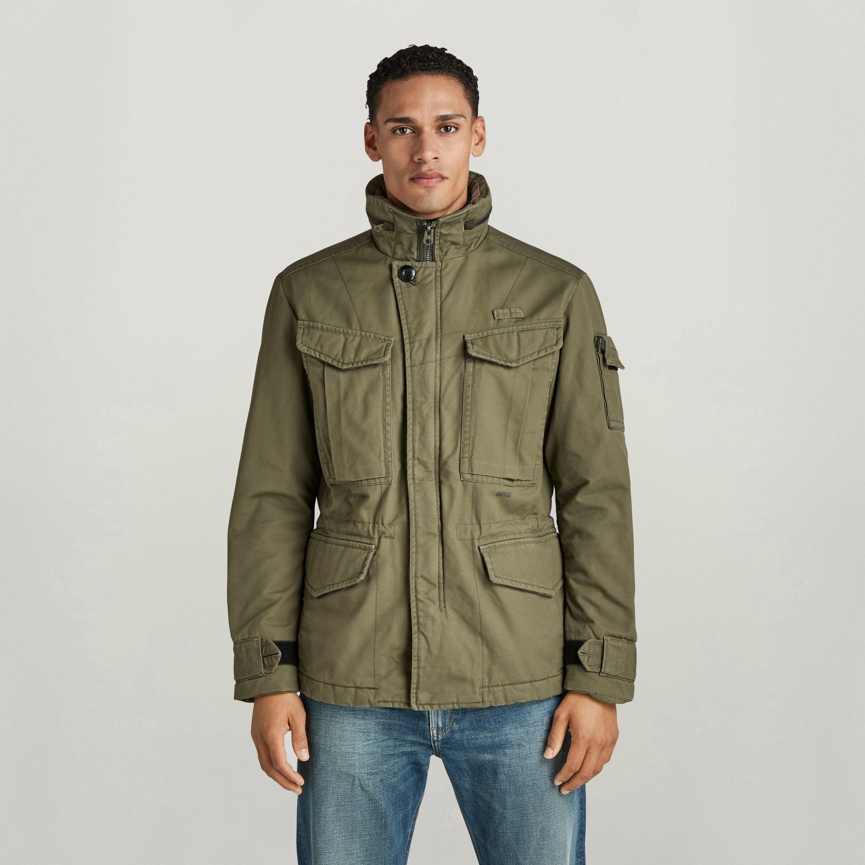Shad Olive - G Star - Men's Padded Field Jacket - 2