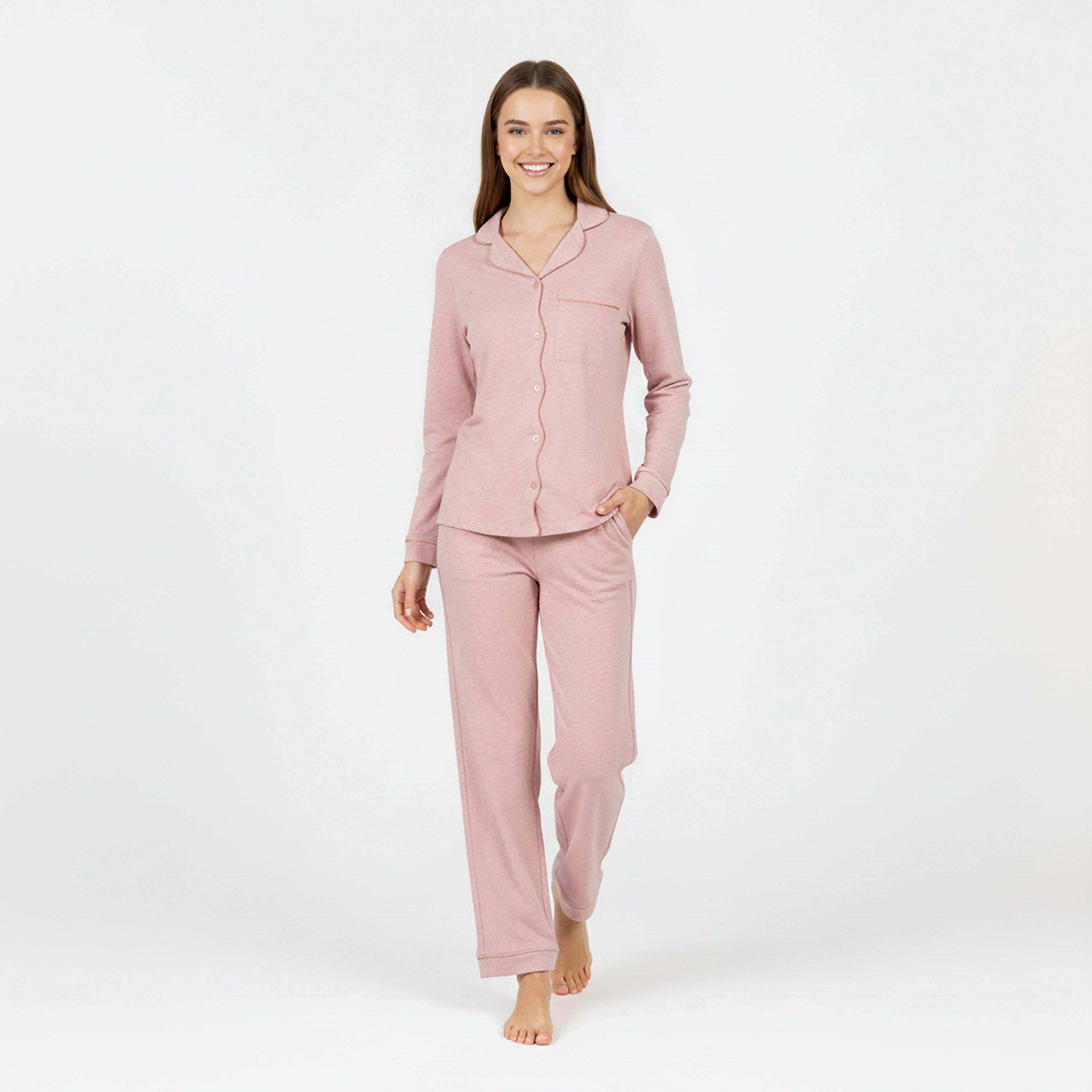 Plain - Chelsea Peers - Women's Cotton Short Sleeve Pyjama Set - 5