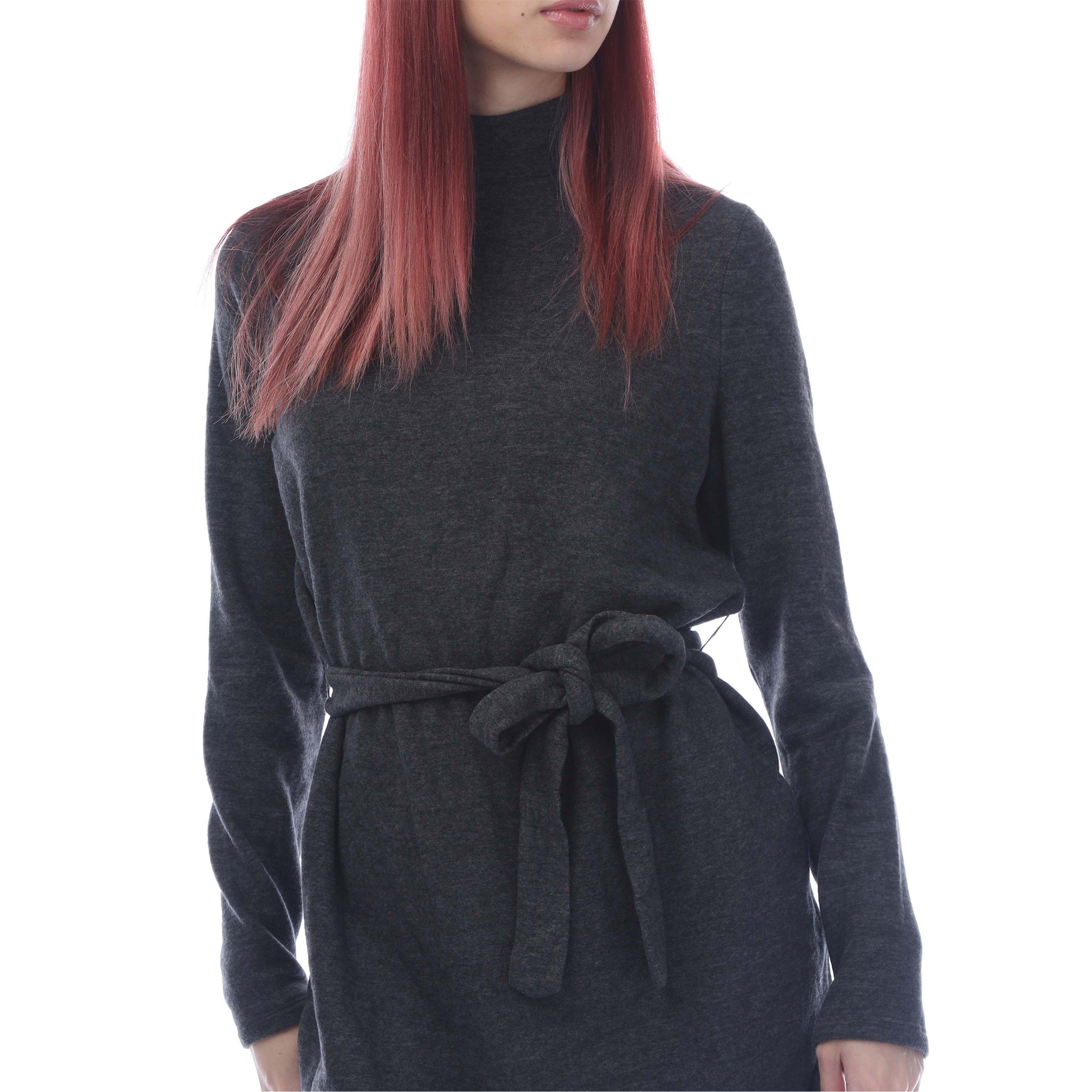 Black - Vero Moda - Bella Long Sleeve Jersey Dress - 3
