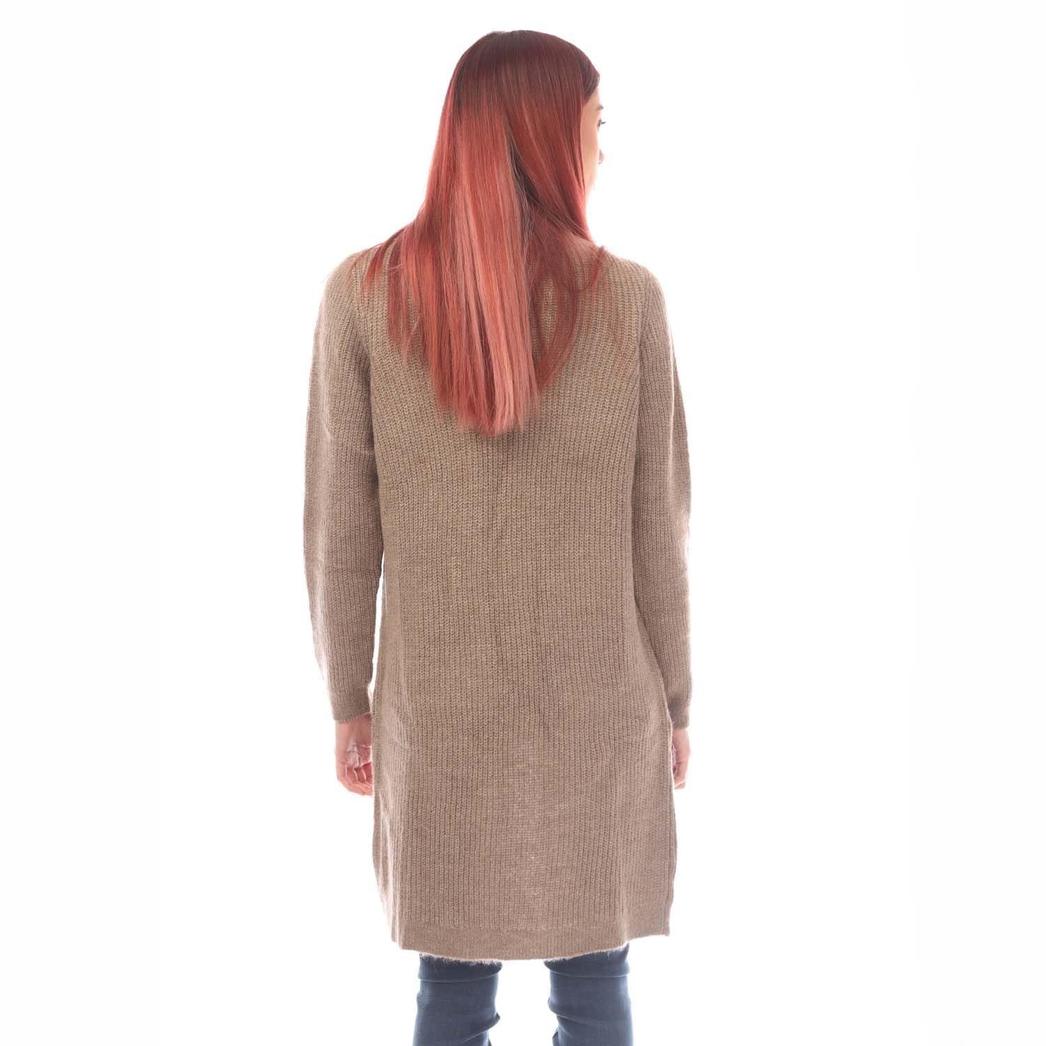 Taupe - Only - Jade Open Cardigan - 2