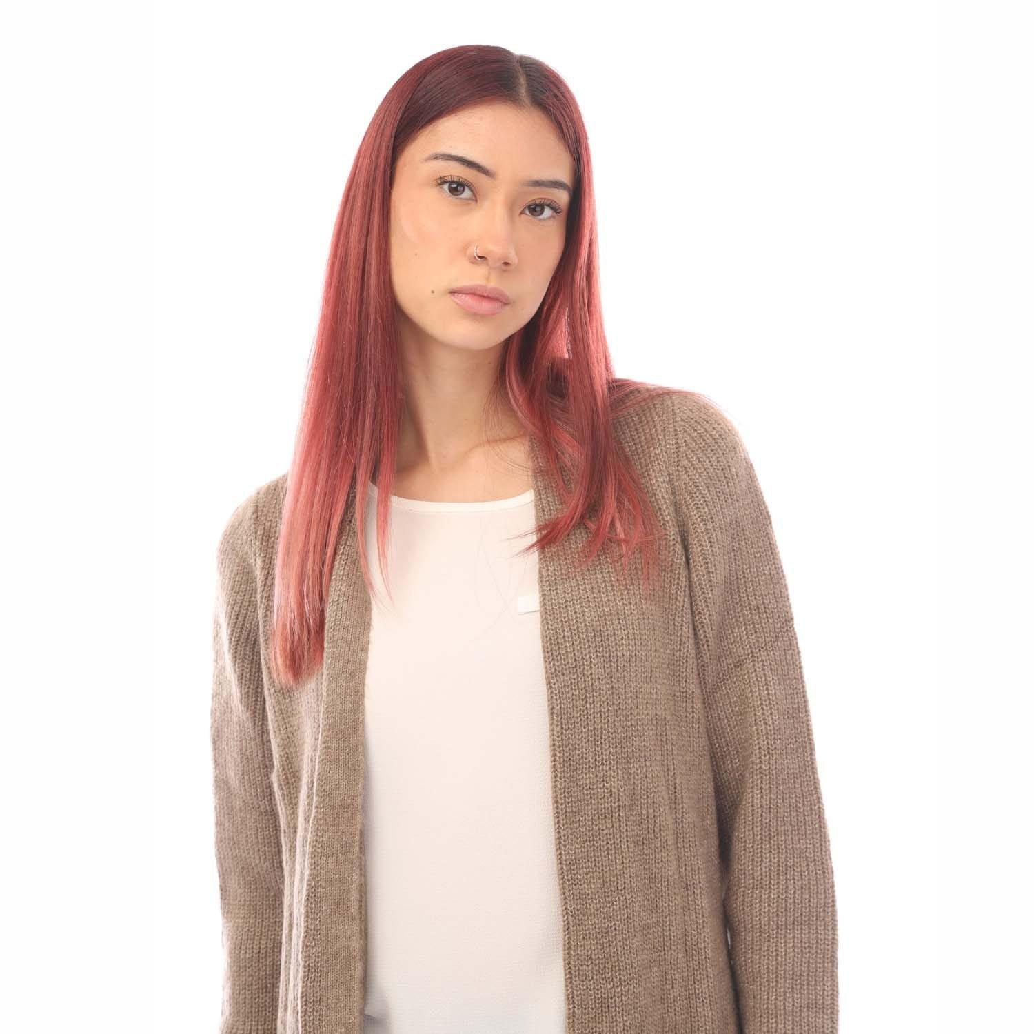 Taupe - Only - Jade Open Cardigan - 3