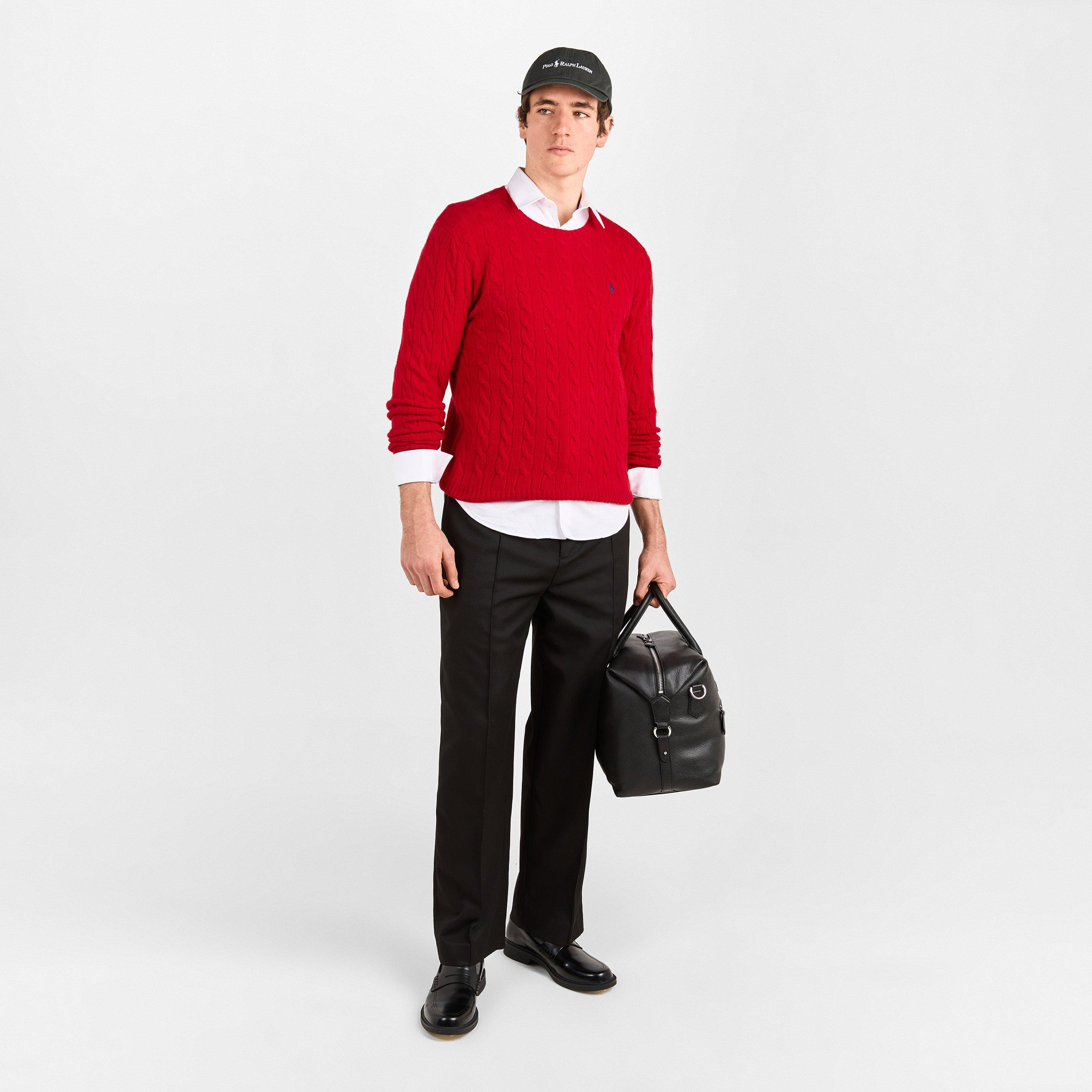 Park Ave Red - Polo Ralph Lauren - Cable Cash Jumper - 6