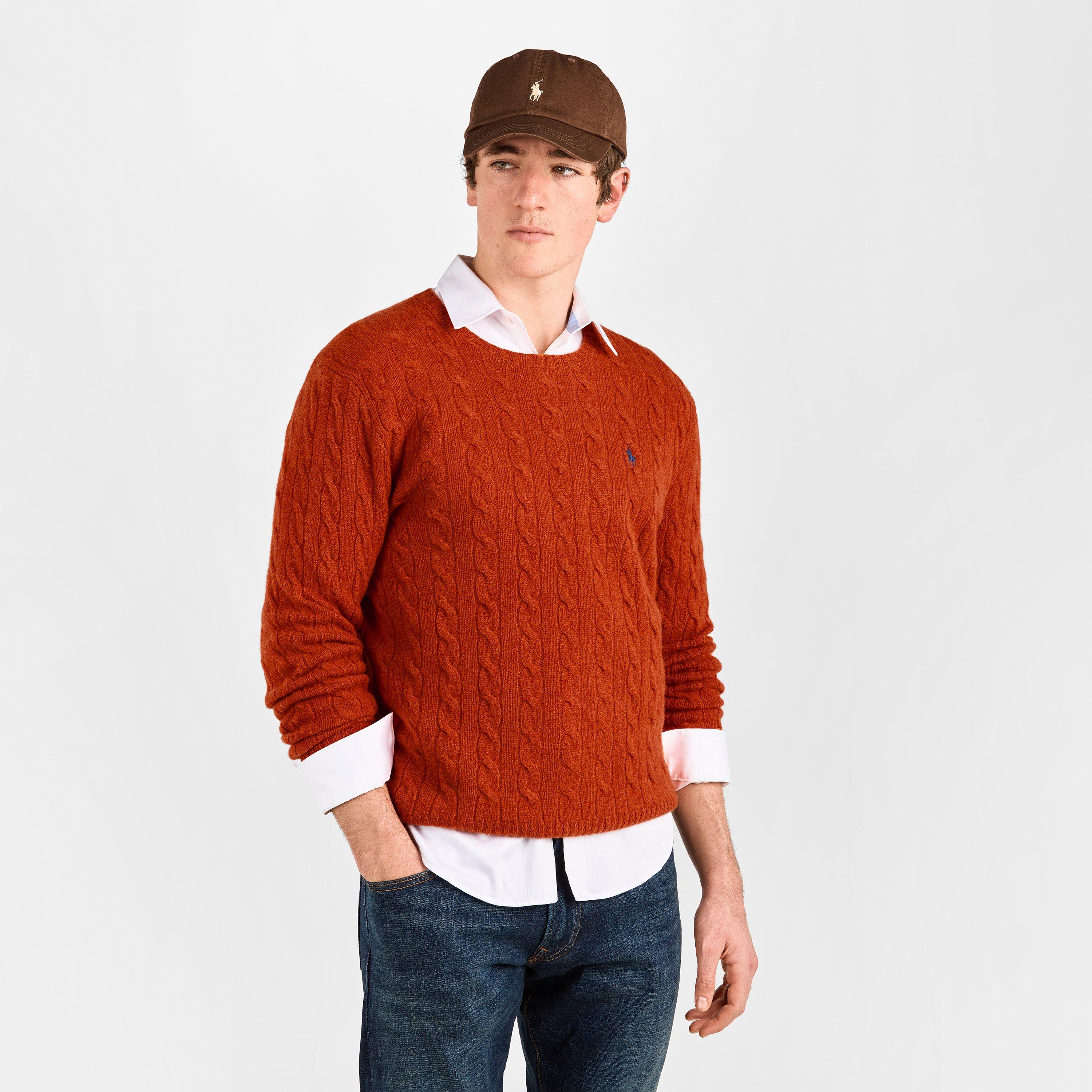 Dark Jaffa - Polo Ralph Lauren - Cable Cash Jumper - 3