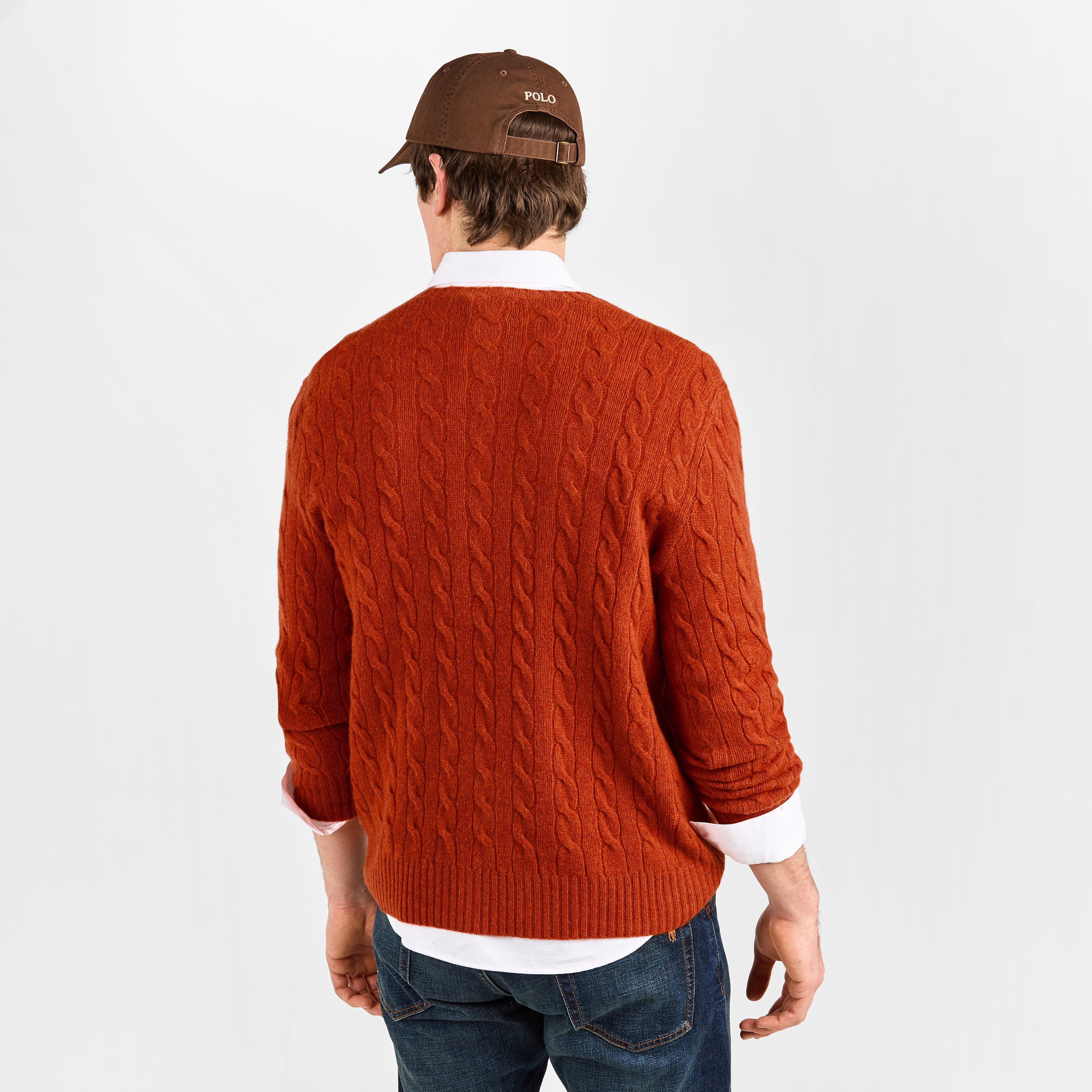 Dark Jaffa - Polo Ralph Lauren - Cable Cash Jumper - 4