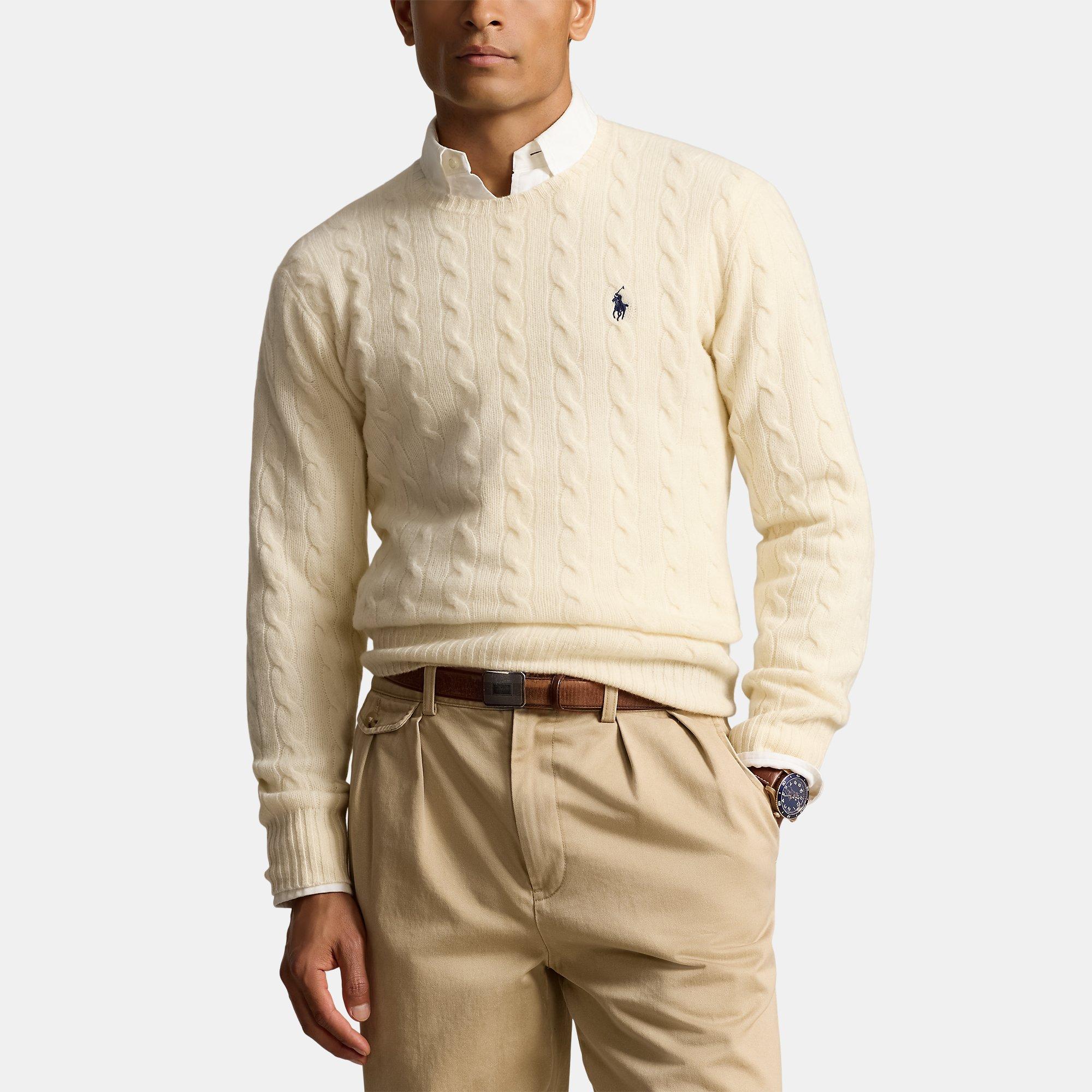 Andover Cream - Polo Ralph Lauren - Cable Cash Jumper - 2