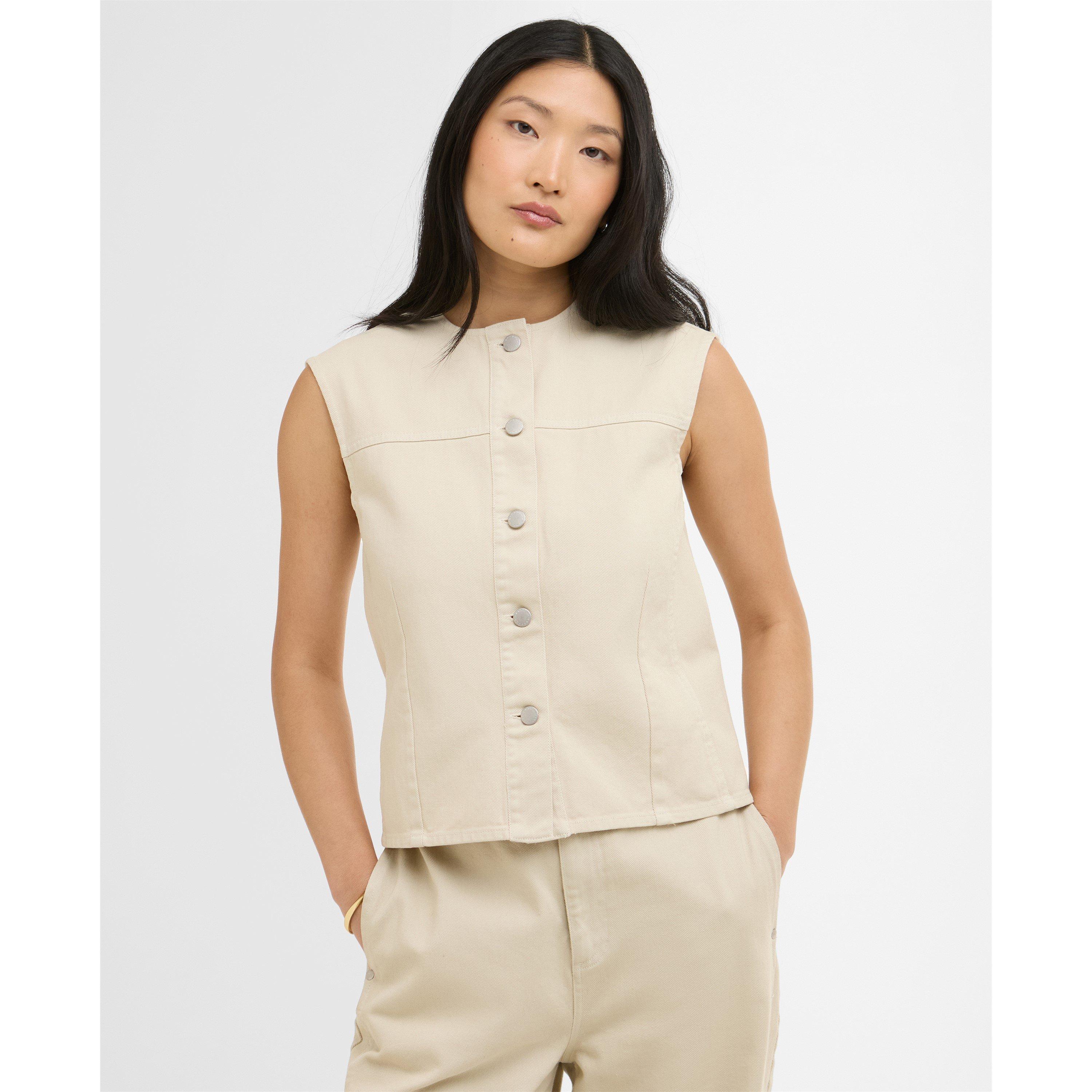 Jasmine - Barbour - Womens Daya Denim Waistcoat - 2