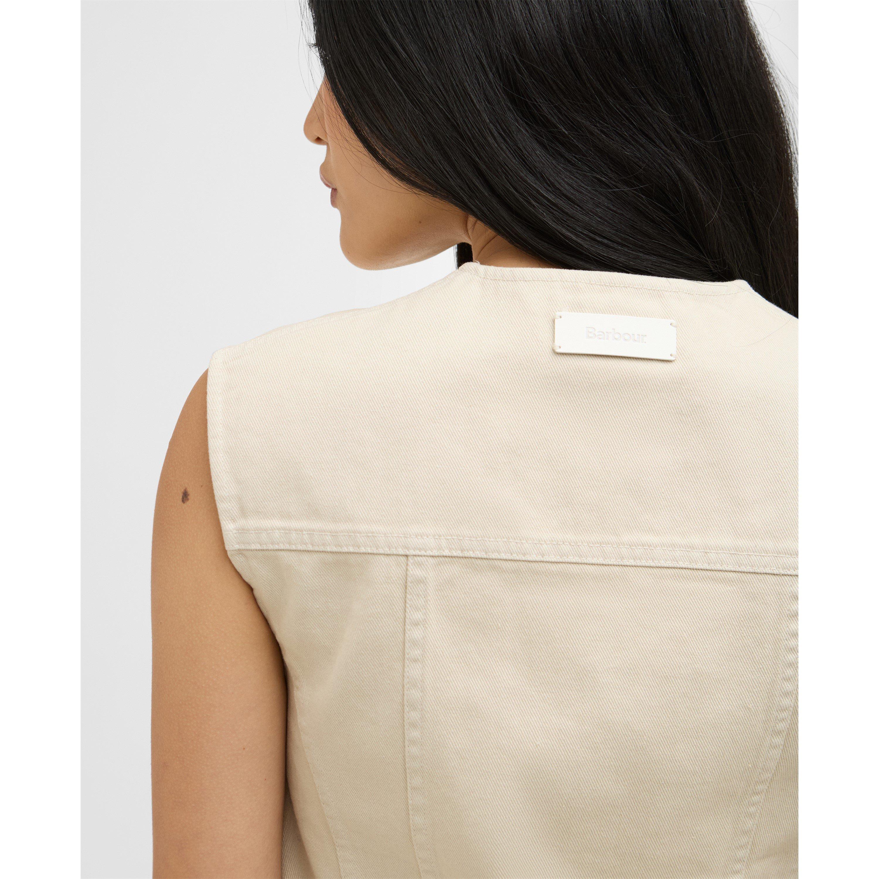 Jasmine - Barbour - Womens Daya Denim Waistcoat - 4