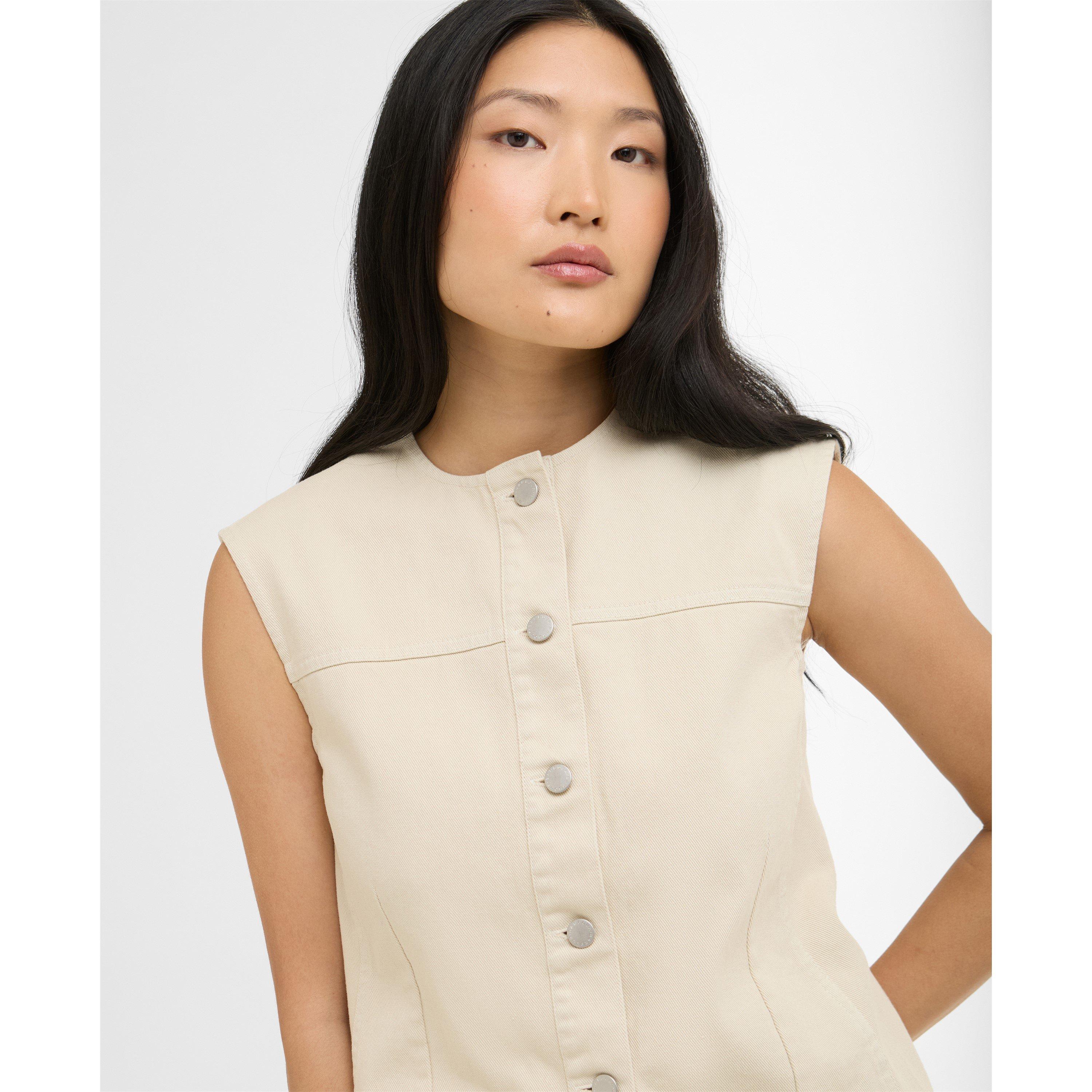 Jasmine - Barbour - Womens Daya Denim Waistcoat - 5