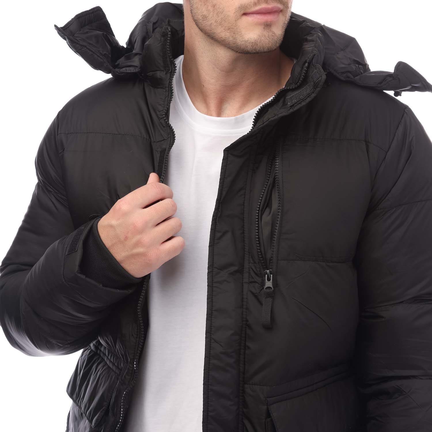 Black - Loyalty and Faith - Addition Padded Puffer Jacket - 3