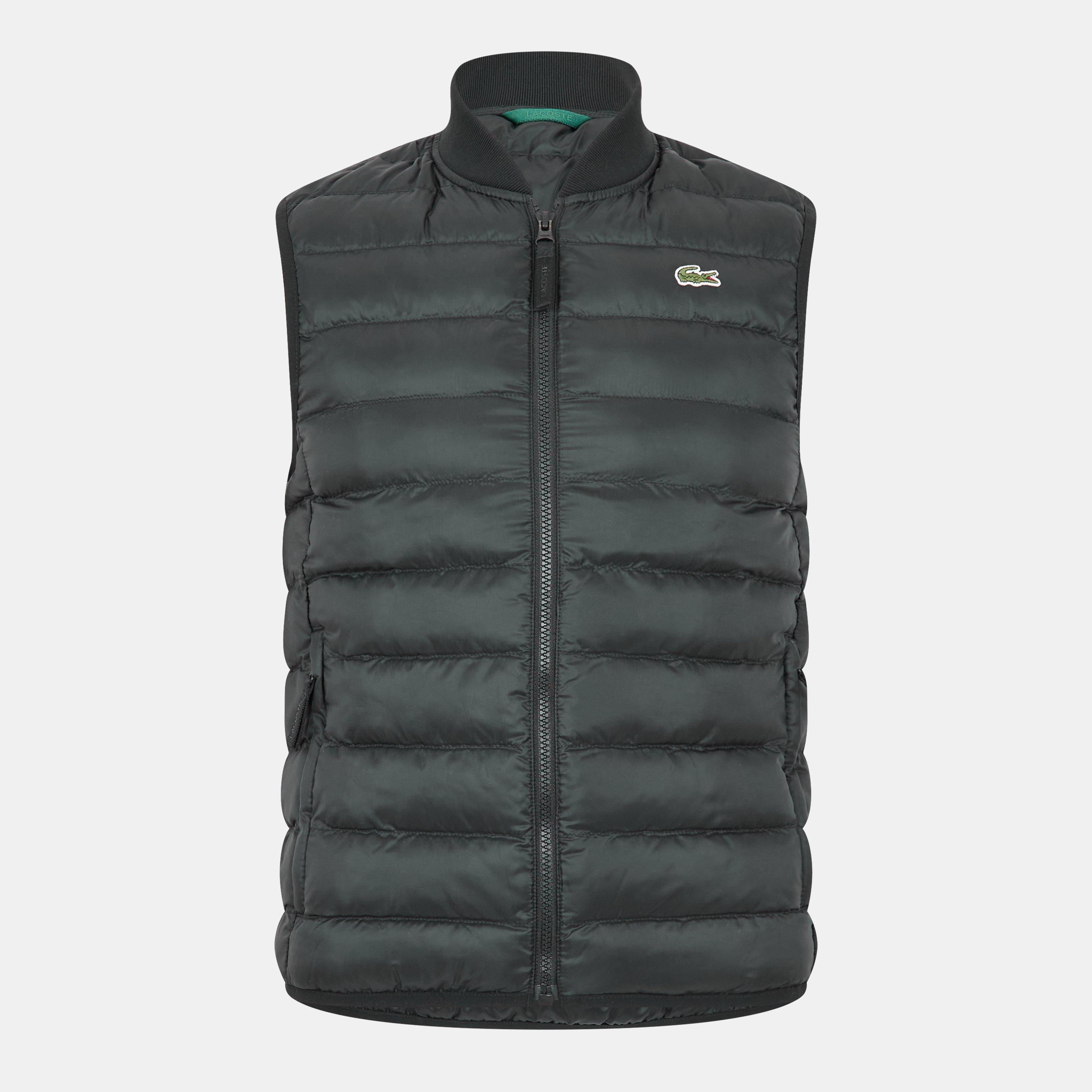 Sort - Lacoste - Men's Quilted Gilet - 1
