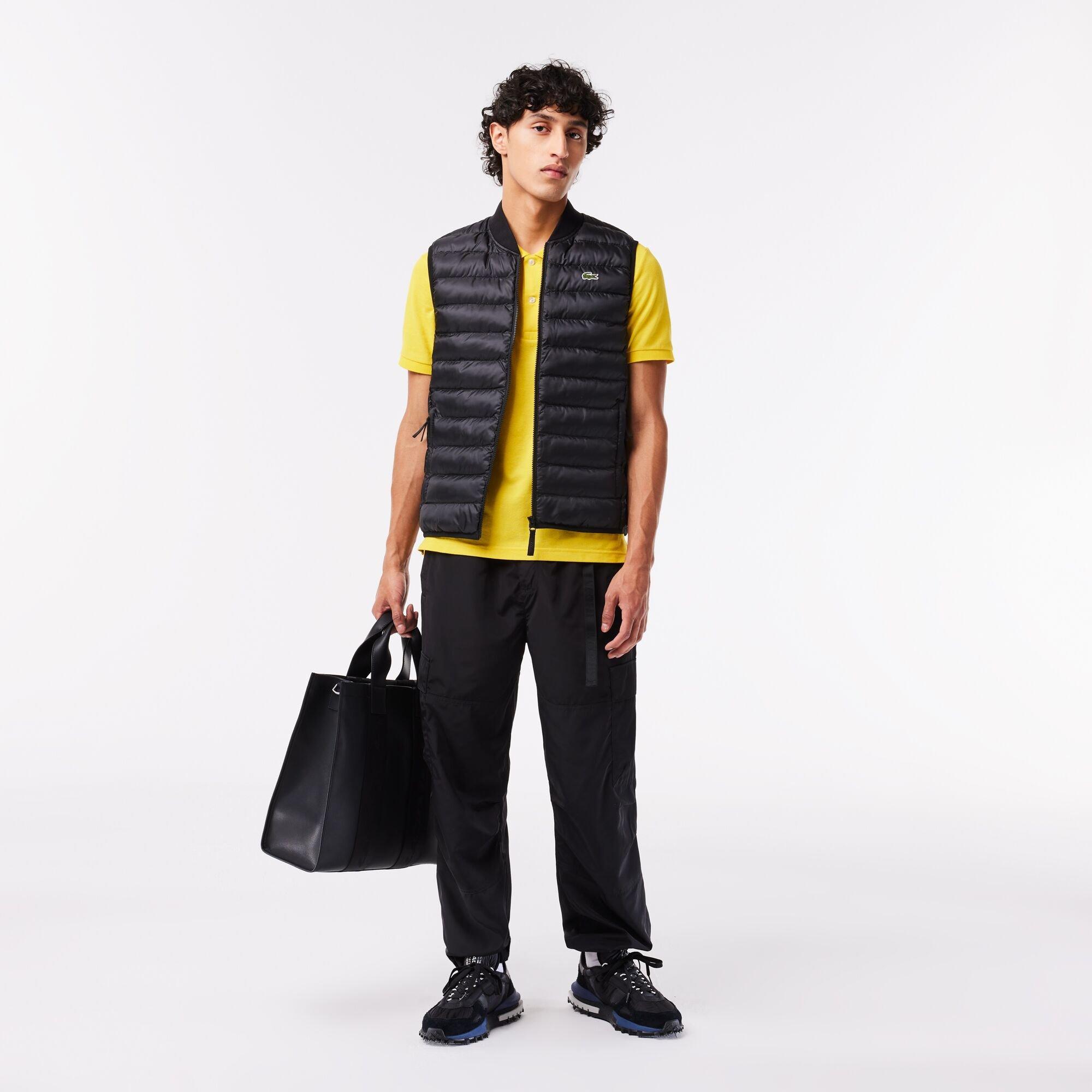 Negro - Lacoste - Men's Quilted Gilet - 6