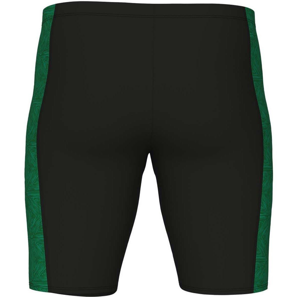 Black Green - Arena - Abstract Tiles Jammer Swim Shorts - 3