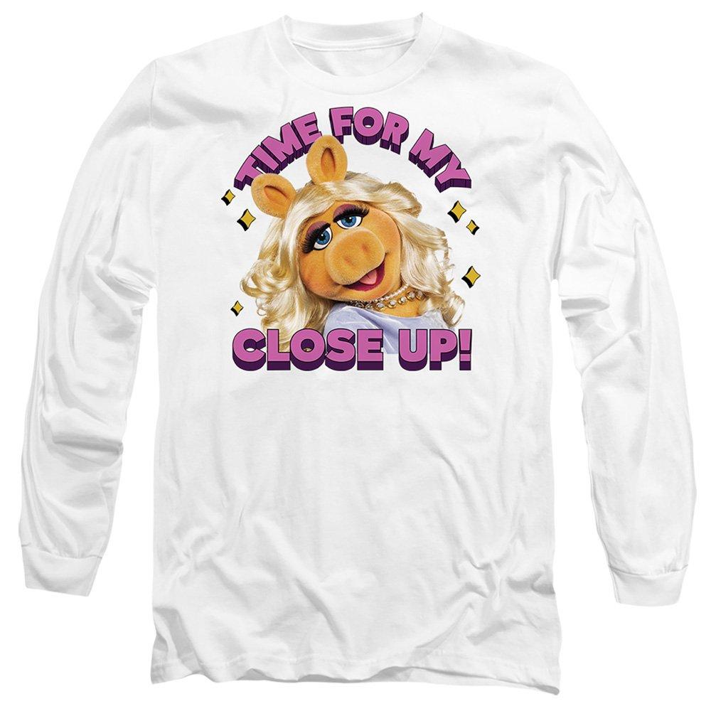 White - Disney - Muppets Miss Piggy Time For My Close Up Long Sleev - 1