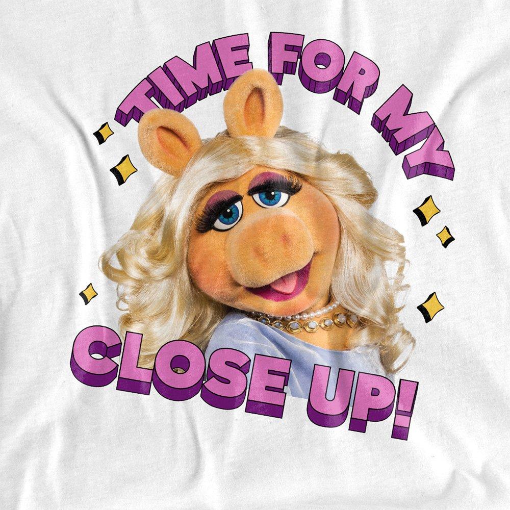 White - Disney - Muppets Miss Piggy Time For My Close Up Long Sleev - 2